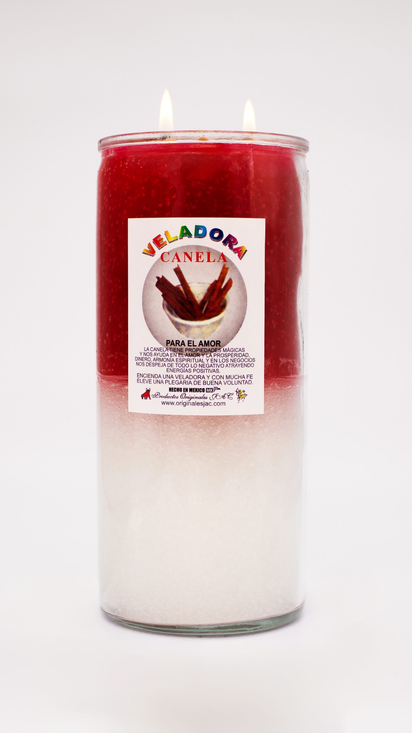 CANELA - Veladora Aroma - Jumbo