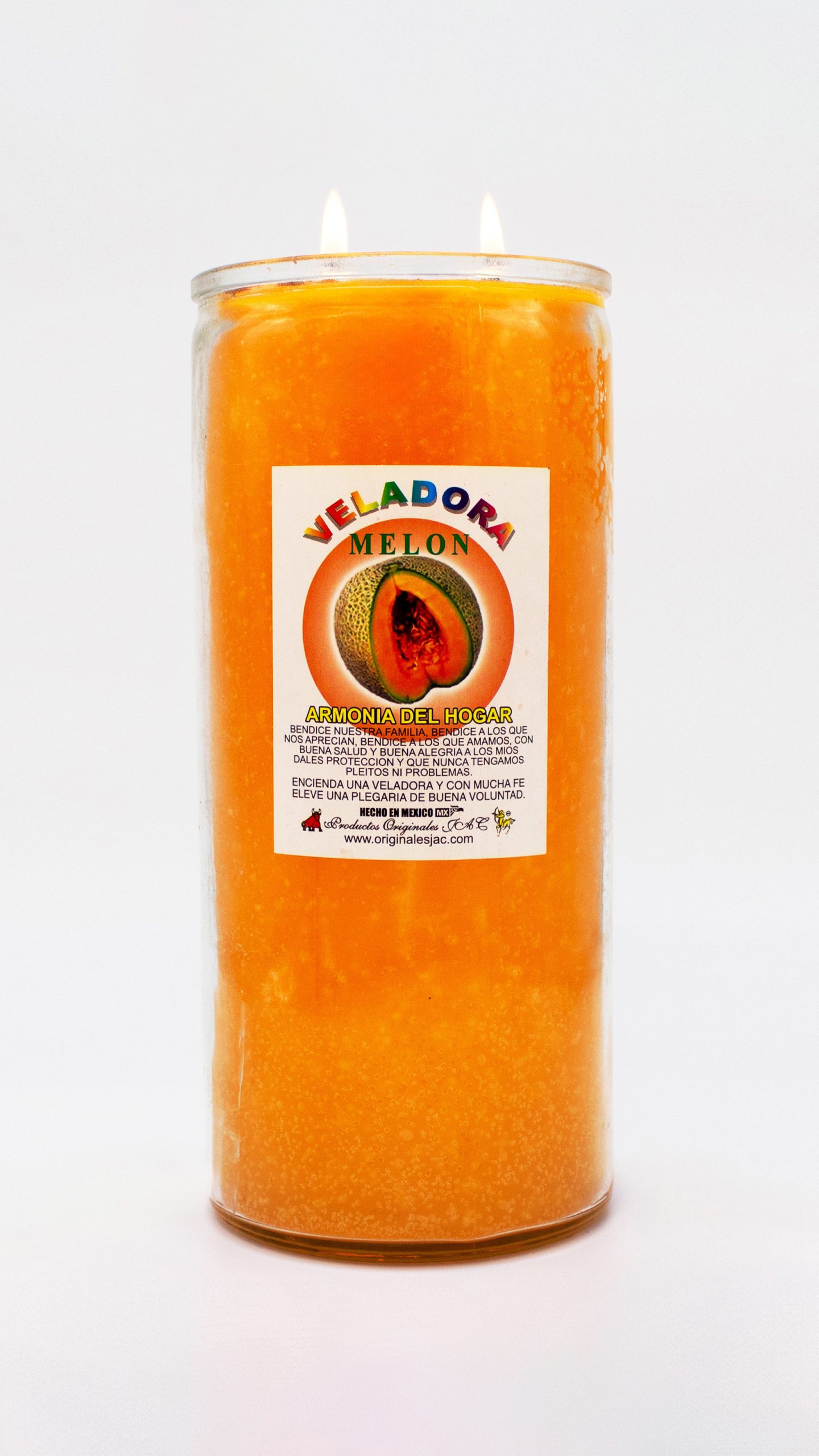 MELON - Veladora Aroma - Jumbo