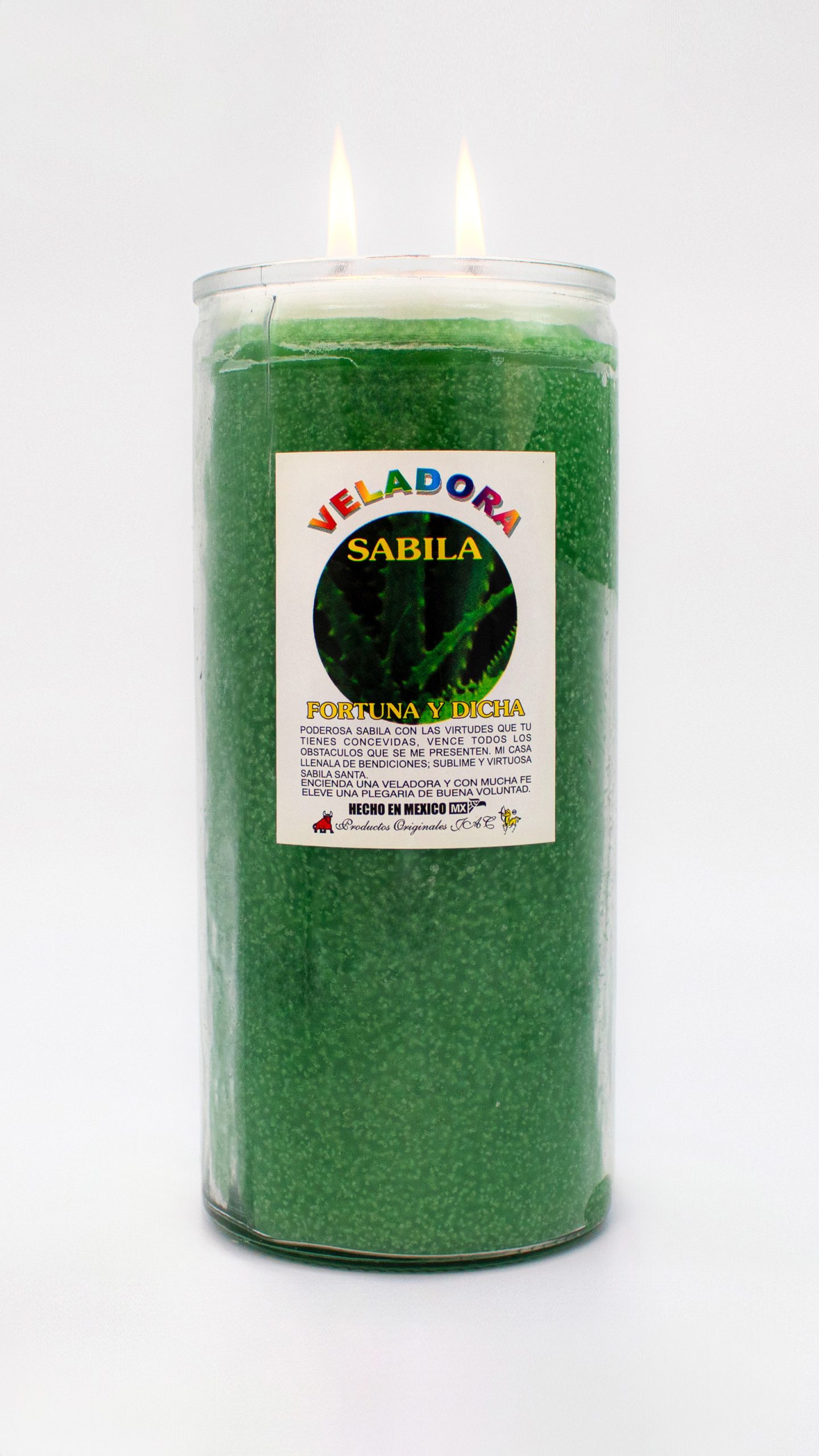 SABILA - Veladora Aroma - Jumbo