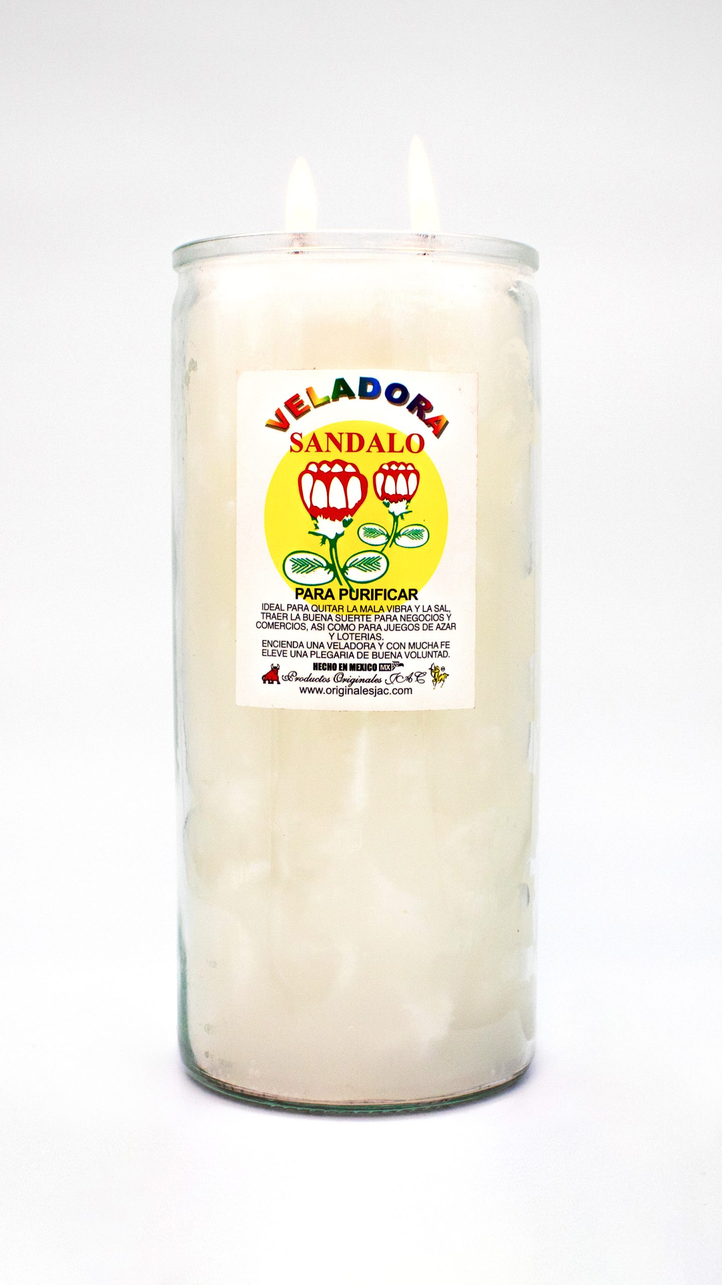 SANDALO - Veladora Aroma - Jumbo