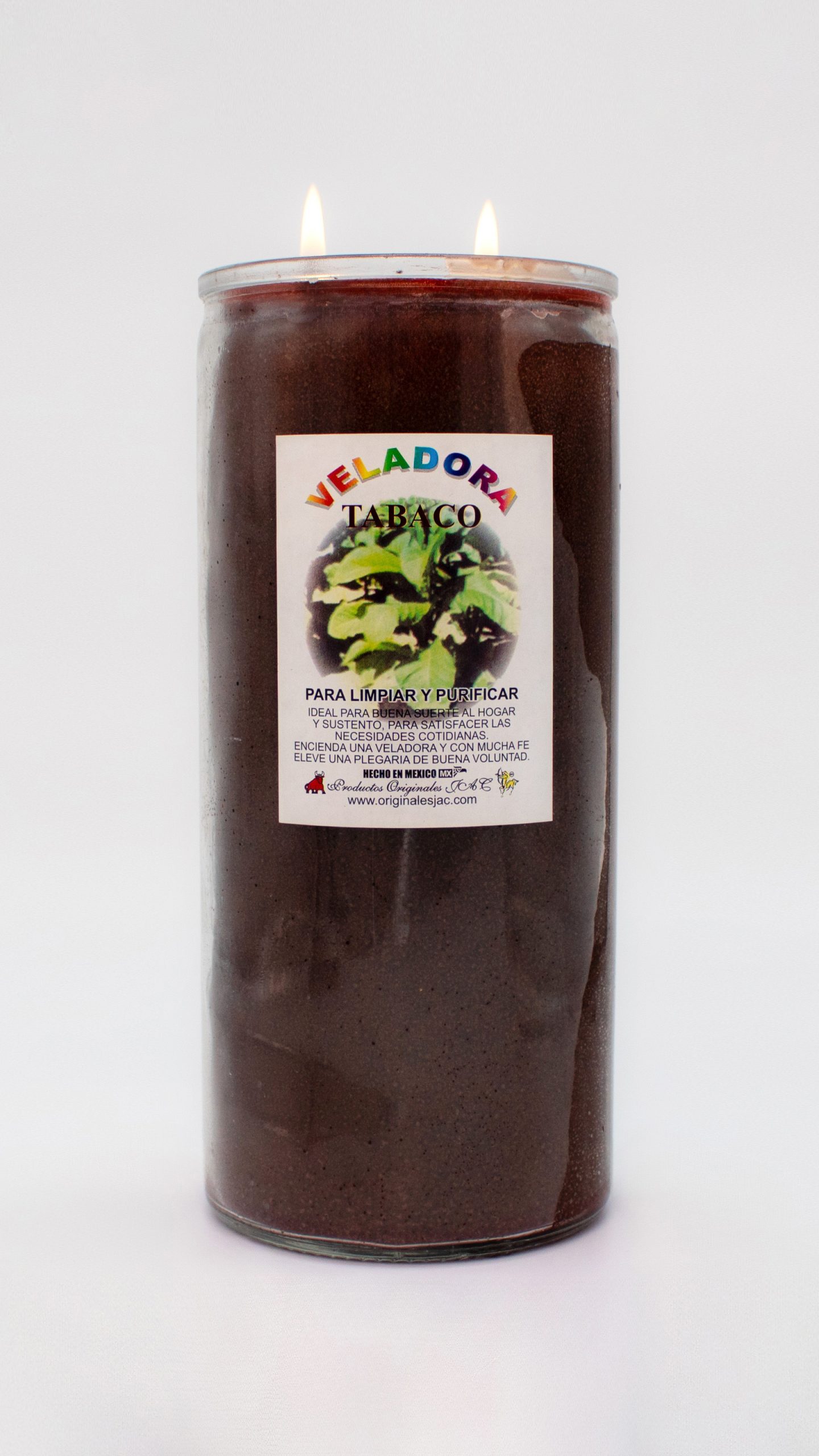 TABACO - Veladora Aroma - Jumbo