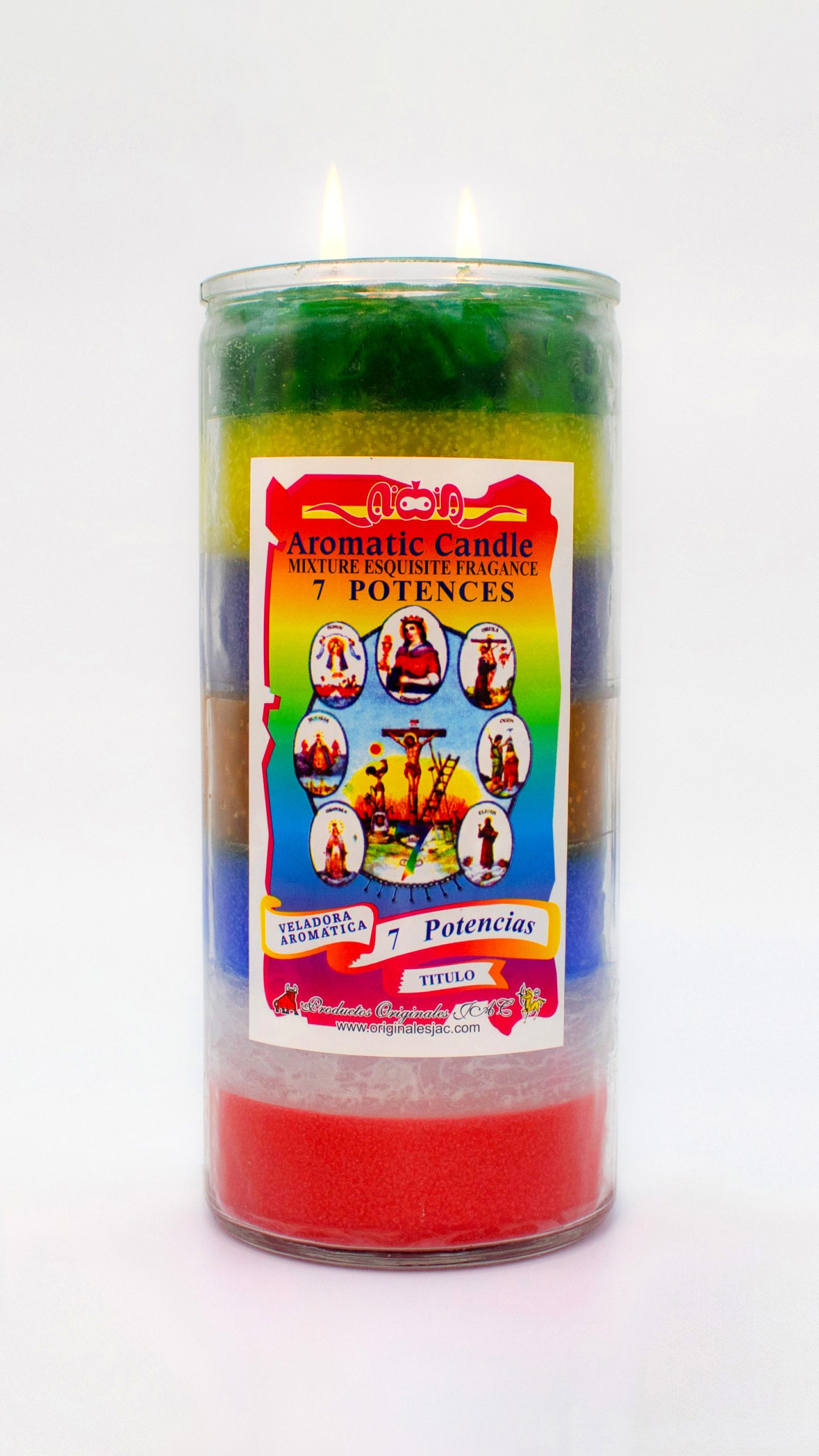 7 POTENCIAS - Veladora Titulo - Jumbo