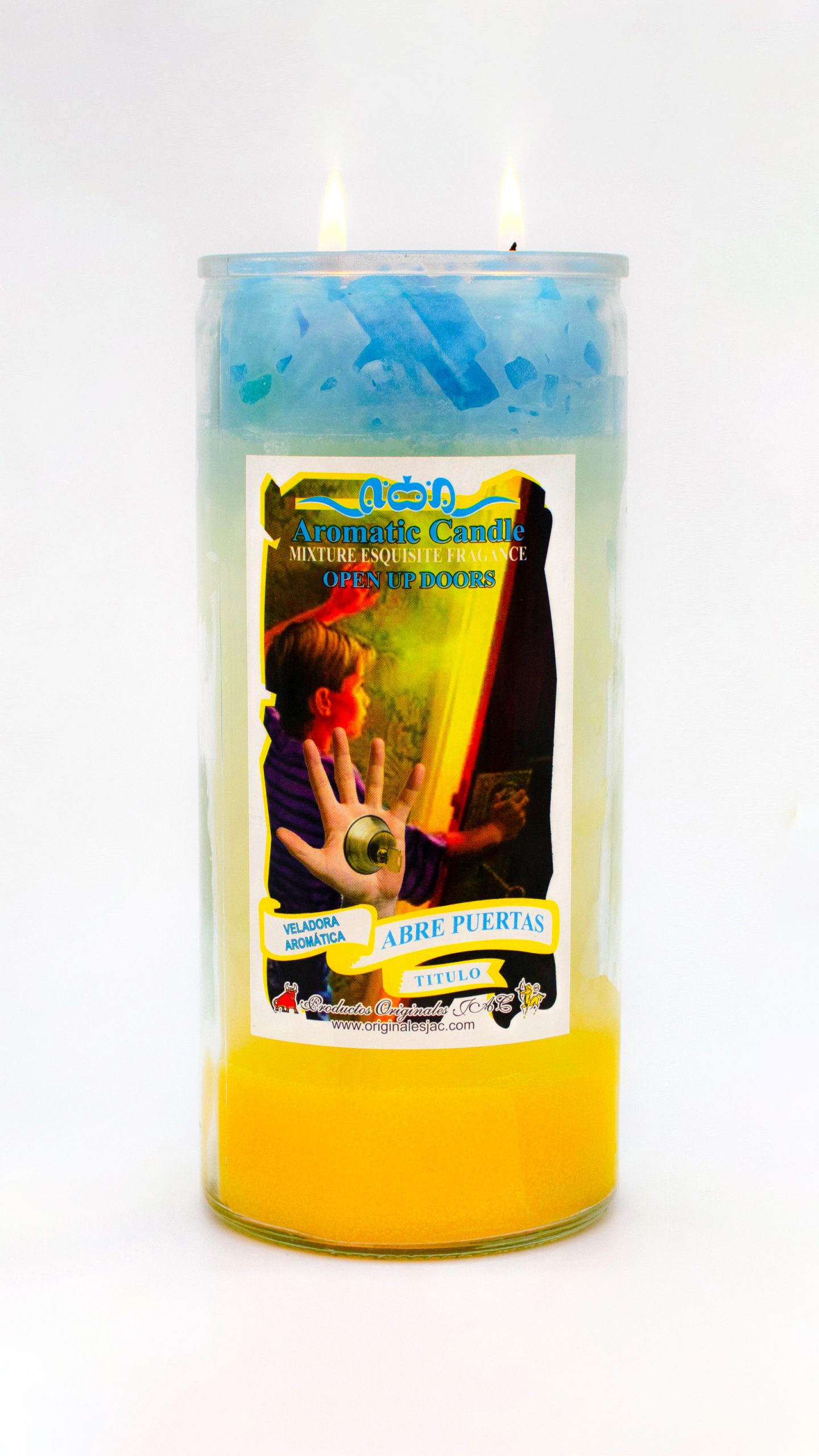 ABRE PUERTAS - Veladora Titulo - Jumbo