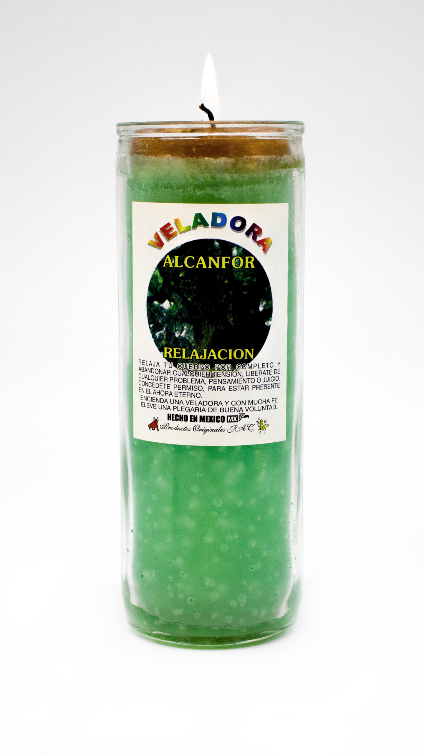 ALCANFOR - Veladora Aroma