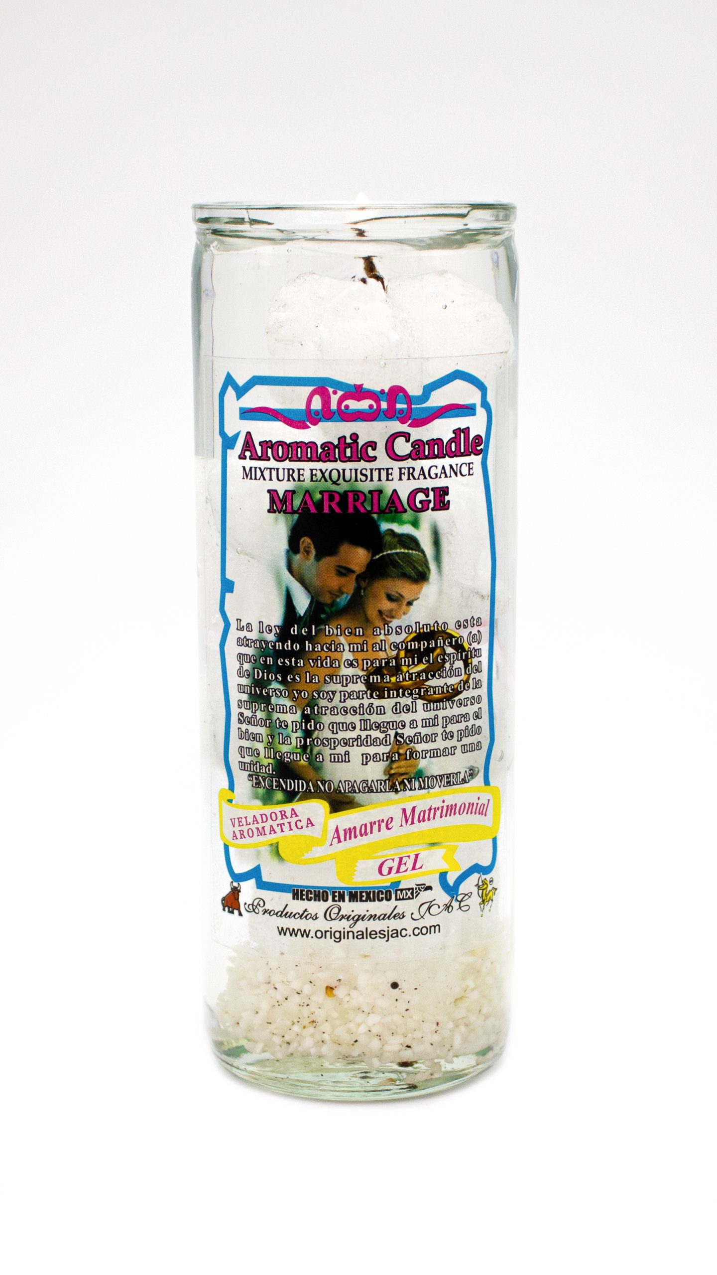 AMARRE MATRIMONIAL - Veladora Gel