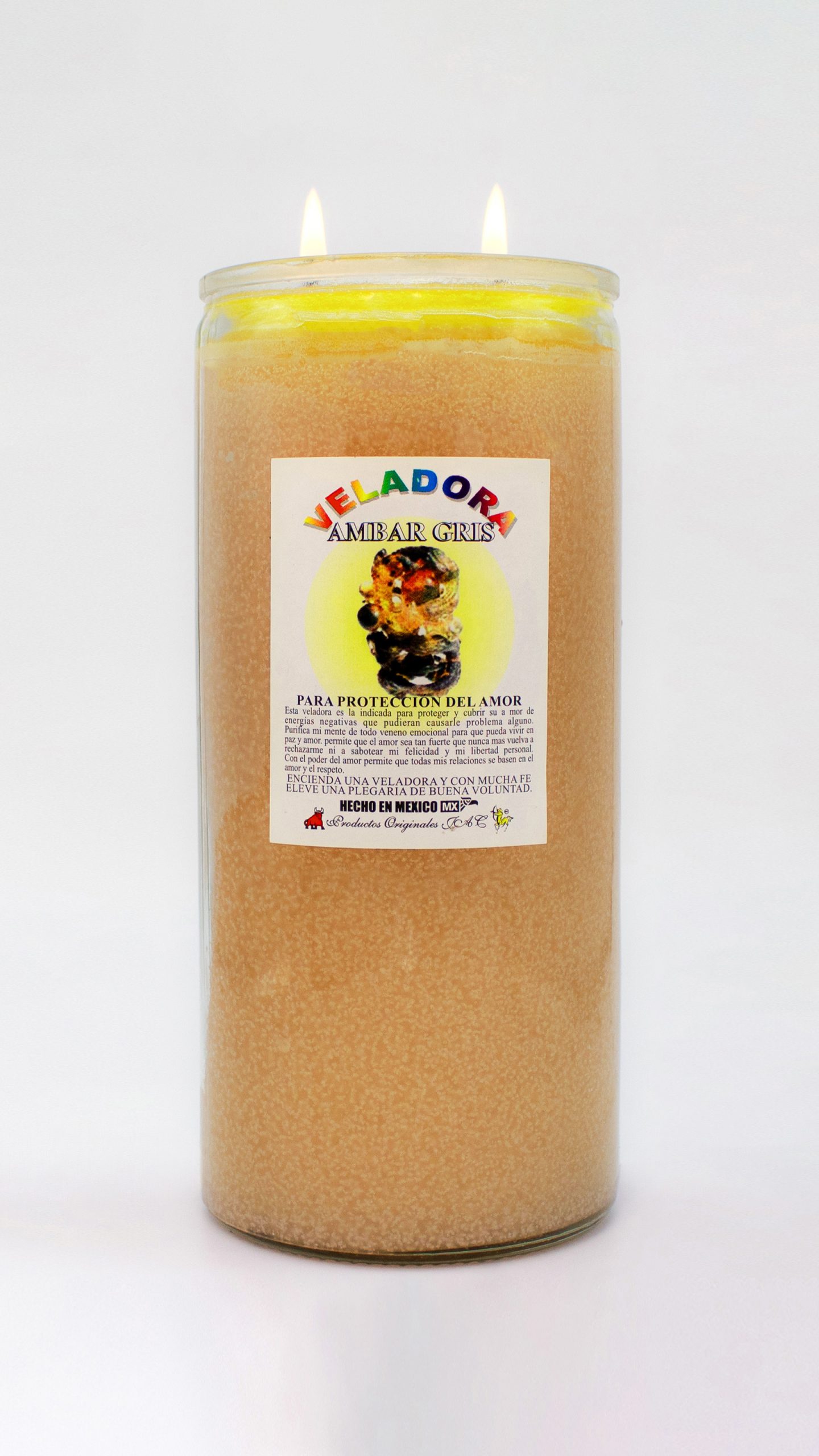 AMBAR GRIS - Veladora Aroma - Jumbo