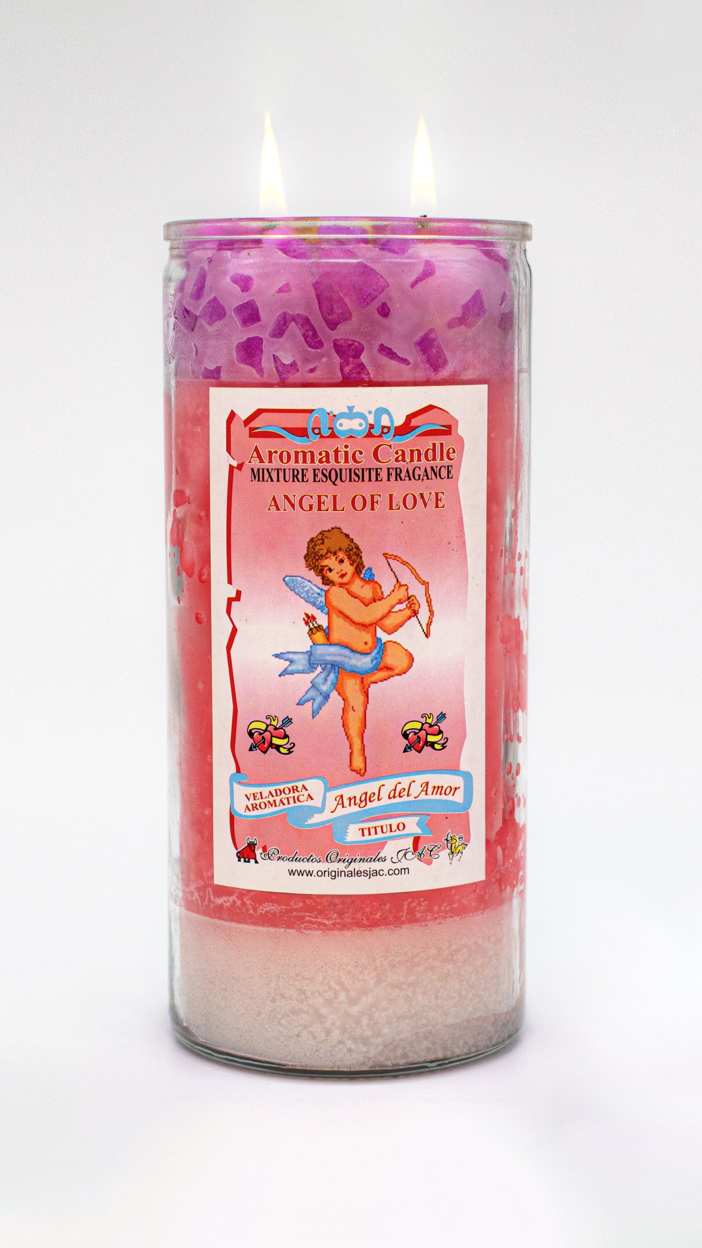 ANGEL DEL AMOR - Veladora Titulo - Jumbo