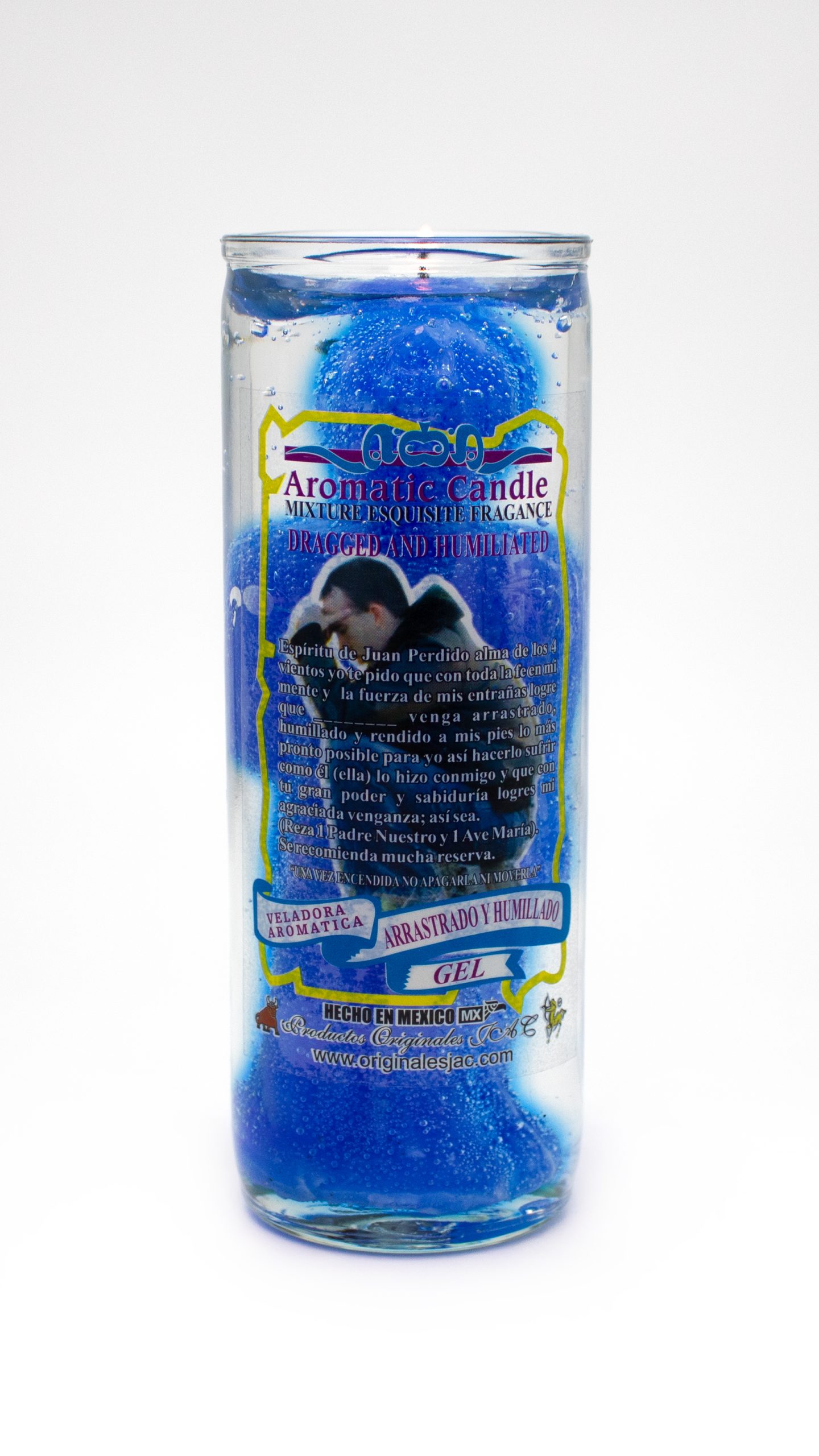 ARRASTRADO Y HUMILLADO - Veladora Gel