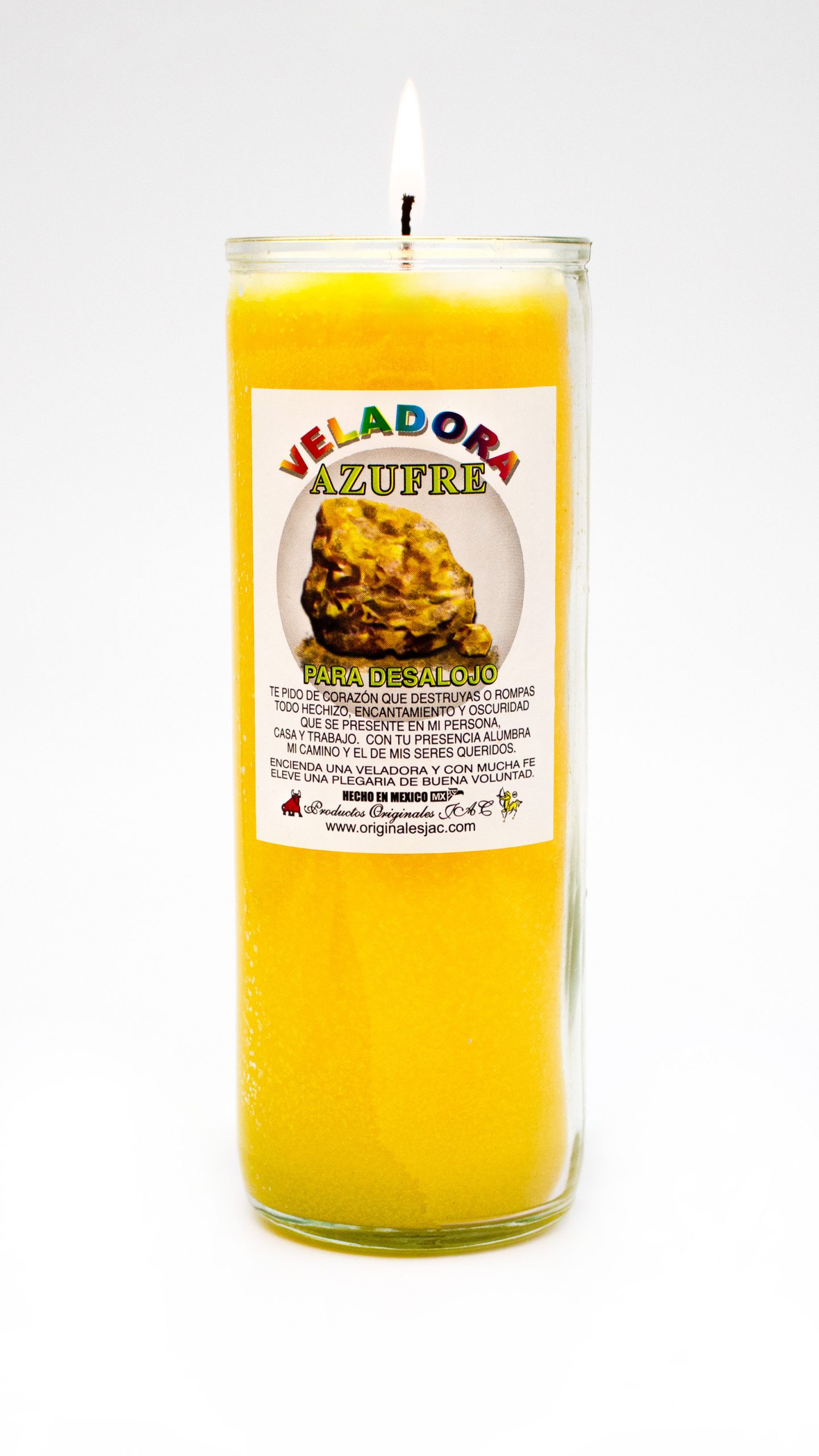 AZUFRE - Veladora Aroma