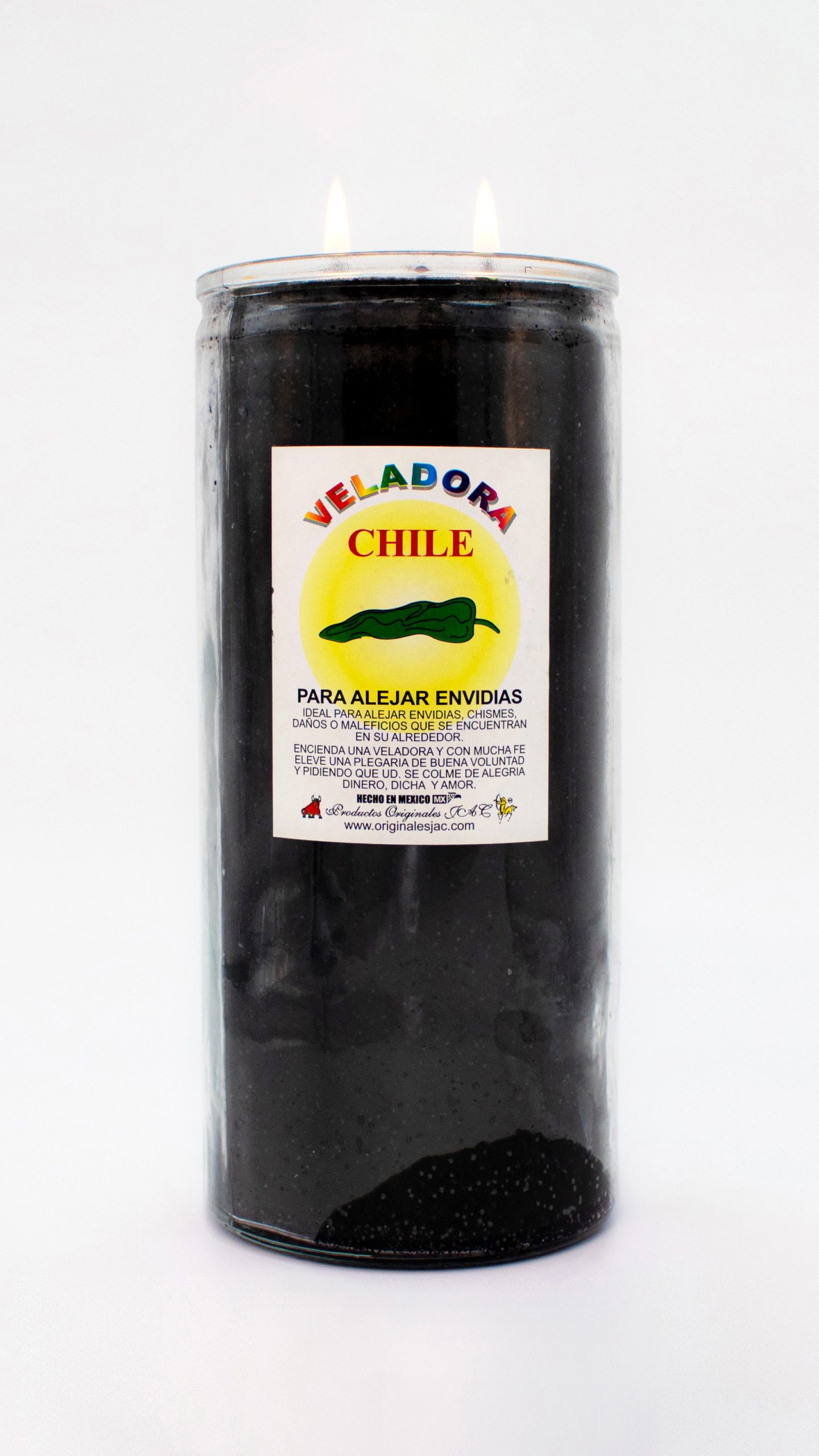 CHILE NEGRO - Veladora Aroma - Jumbo