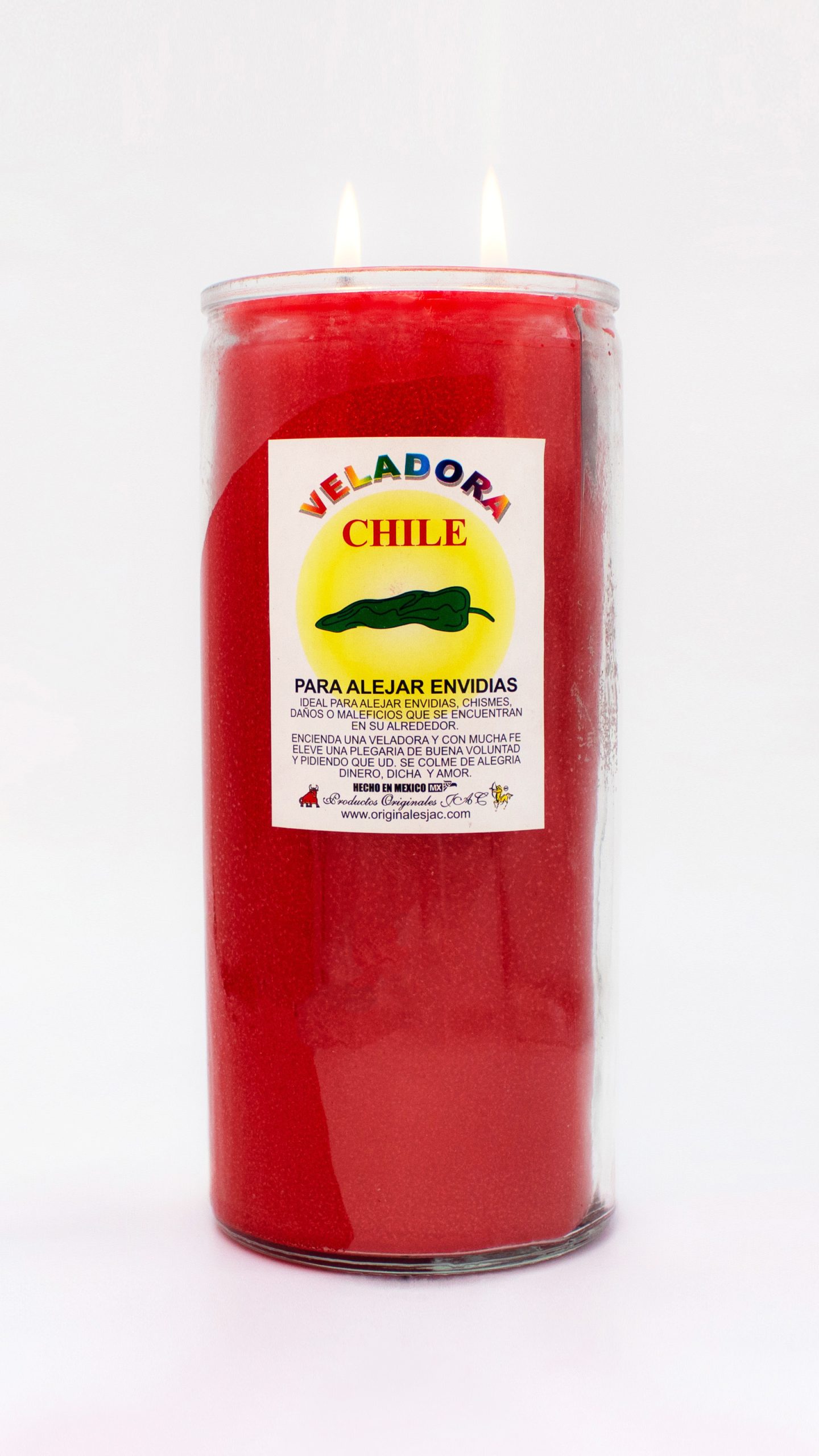 CHILE ROJO - Veladora Aroma - Jumbo