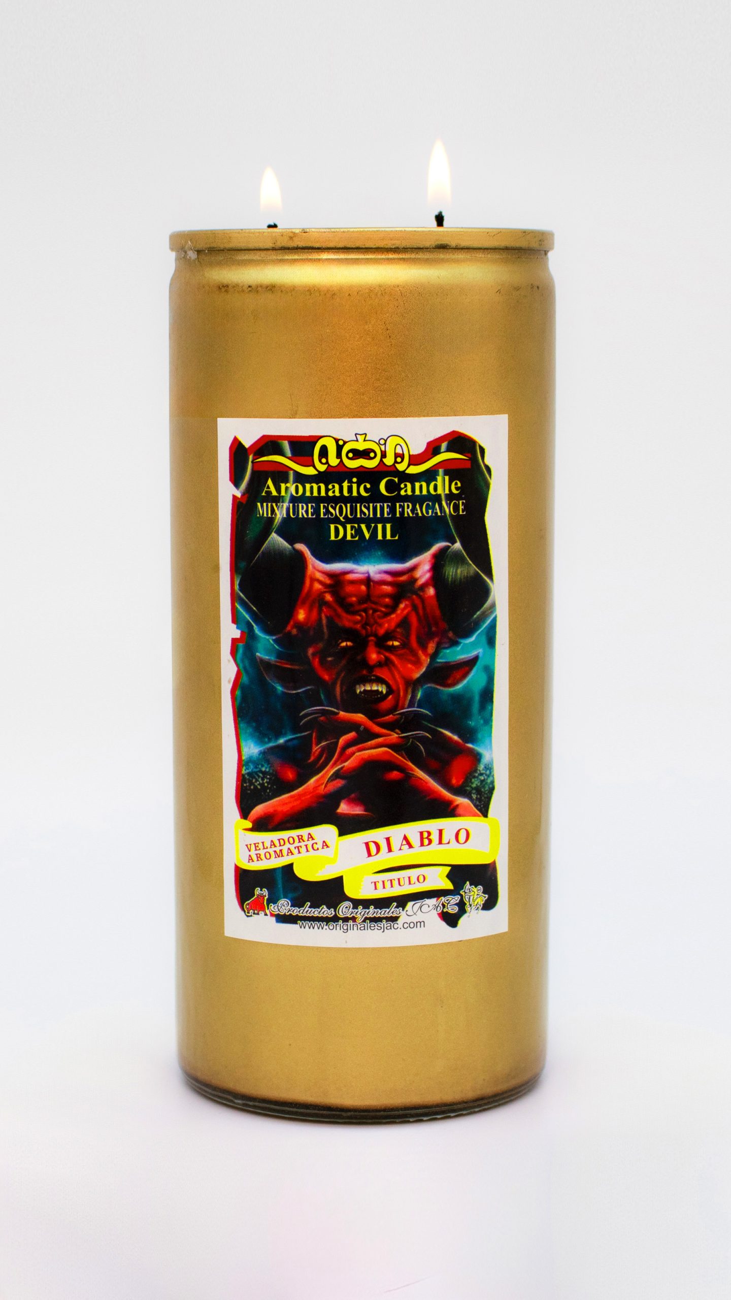 DIABLO - Veladora Titulo - Jumbo