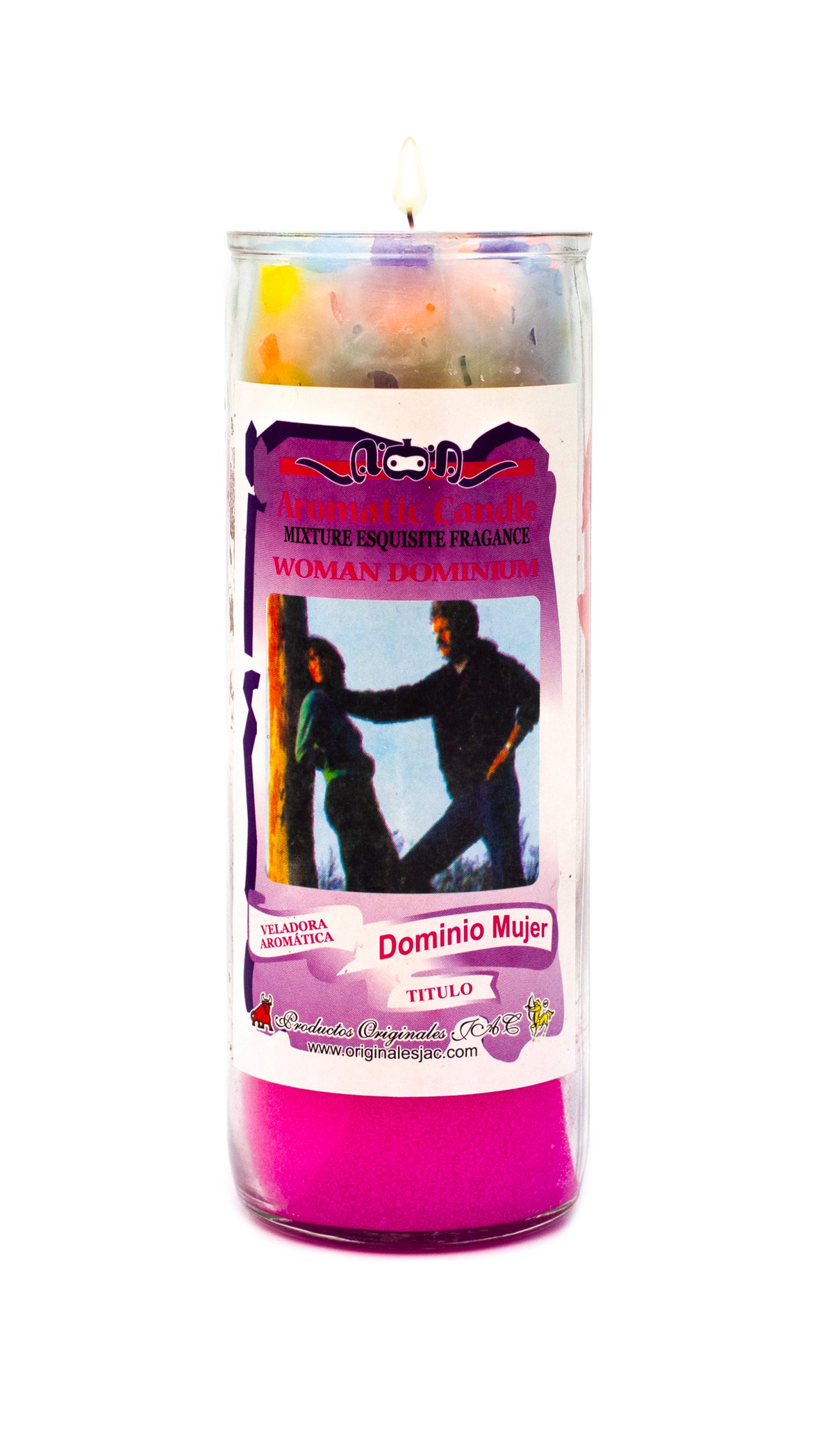 DOMINIO MUJER - Veladora Titulo