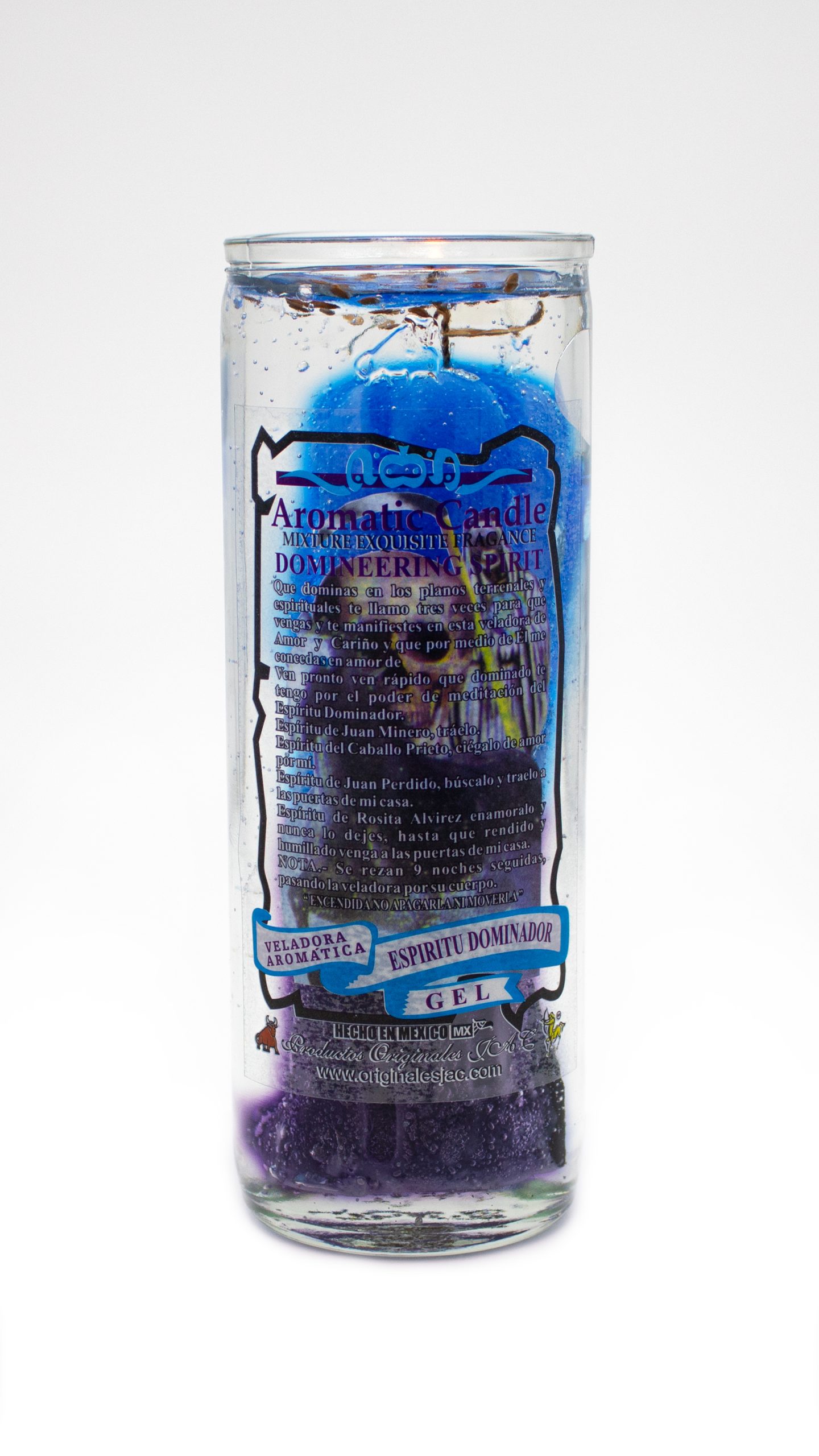 ESPIRITU DOMINADOR - Veladora Gel