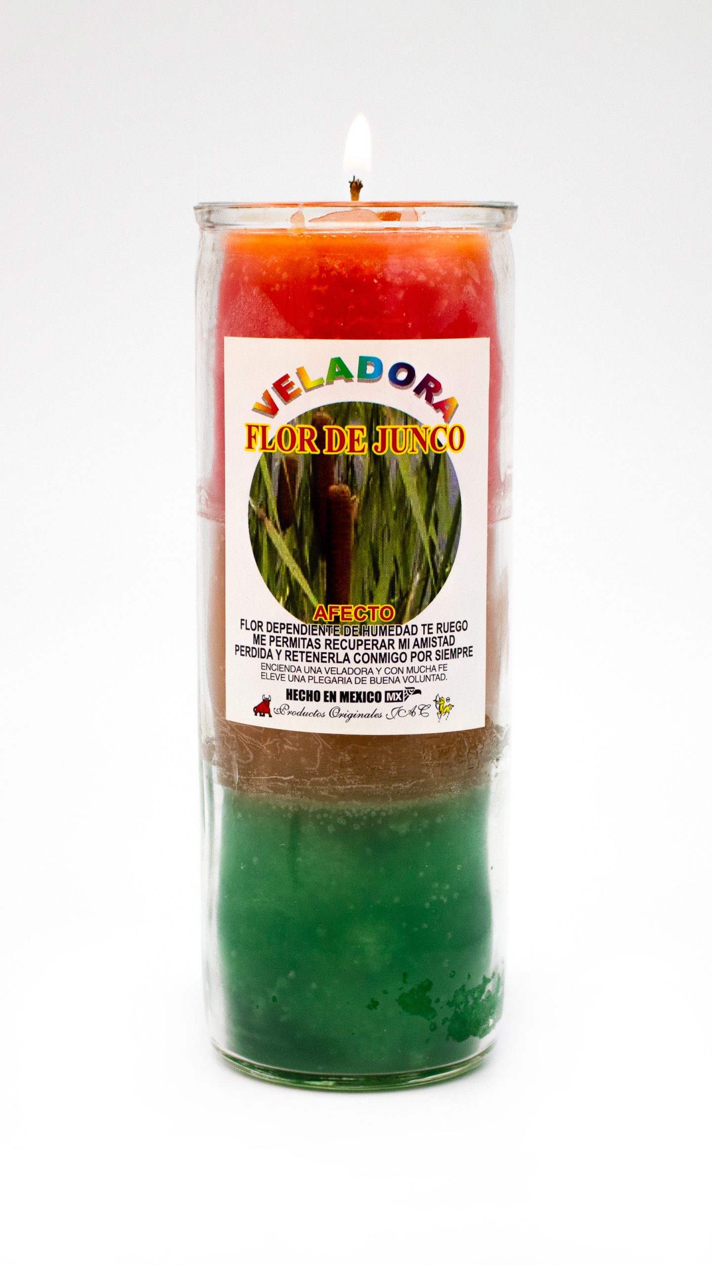 FLOR DE JUNCO - Veladora Aroma