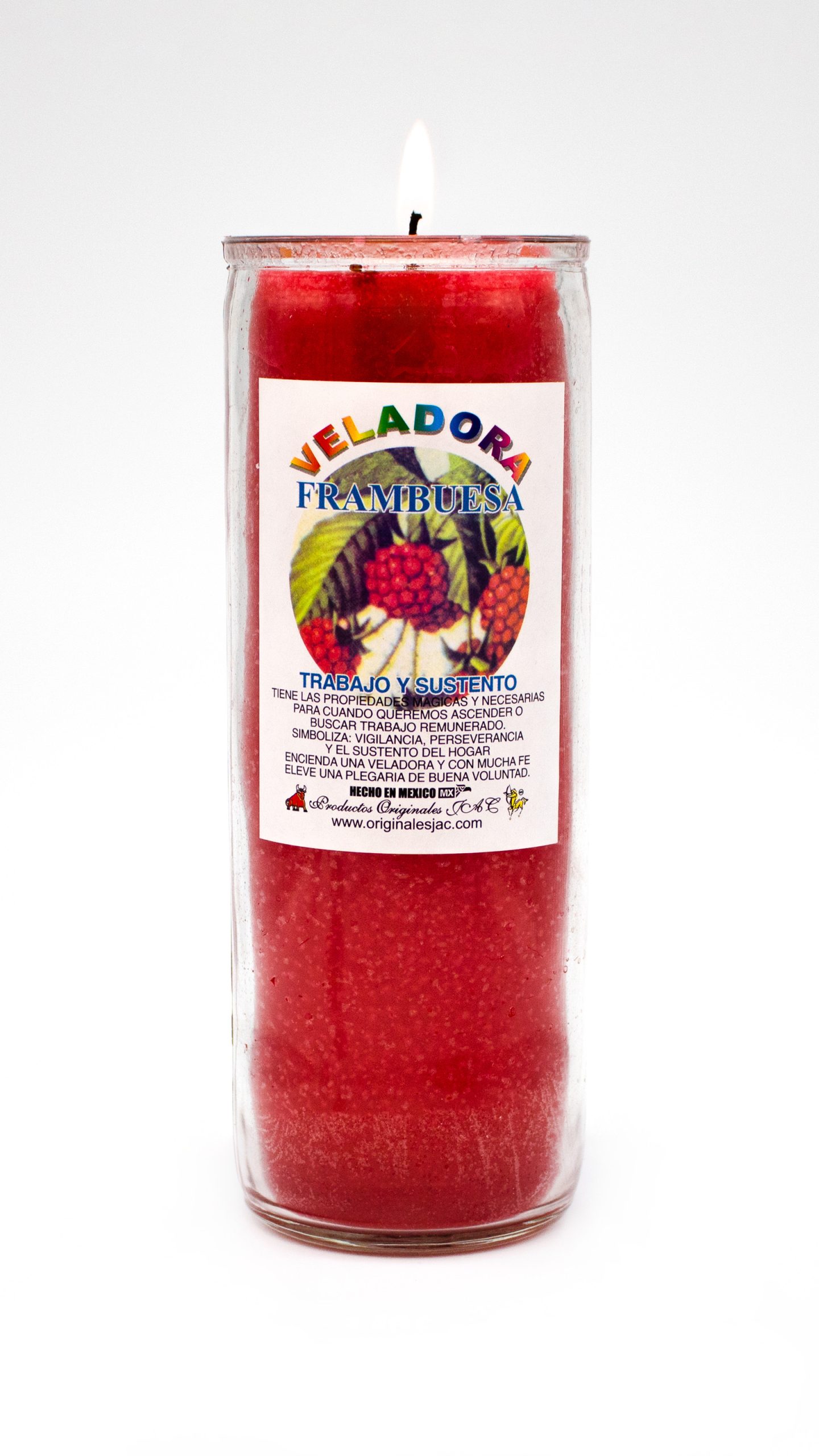 FRAMBUESA - Veladora Aroma