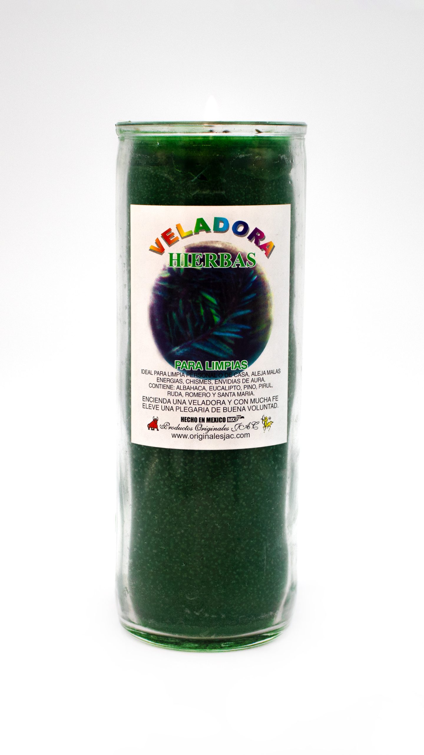 HIERBAS - Veladora Aroma
