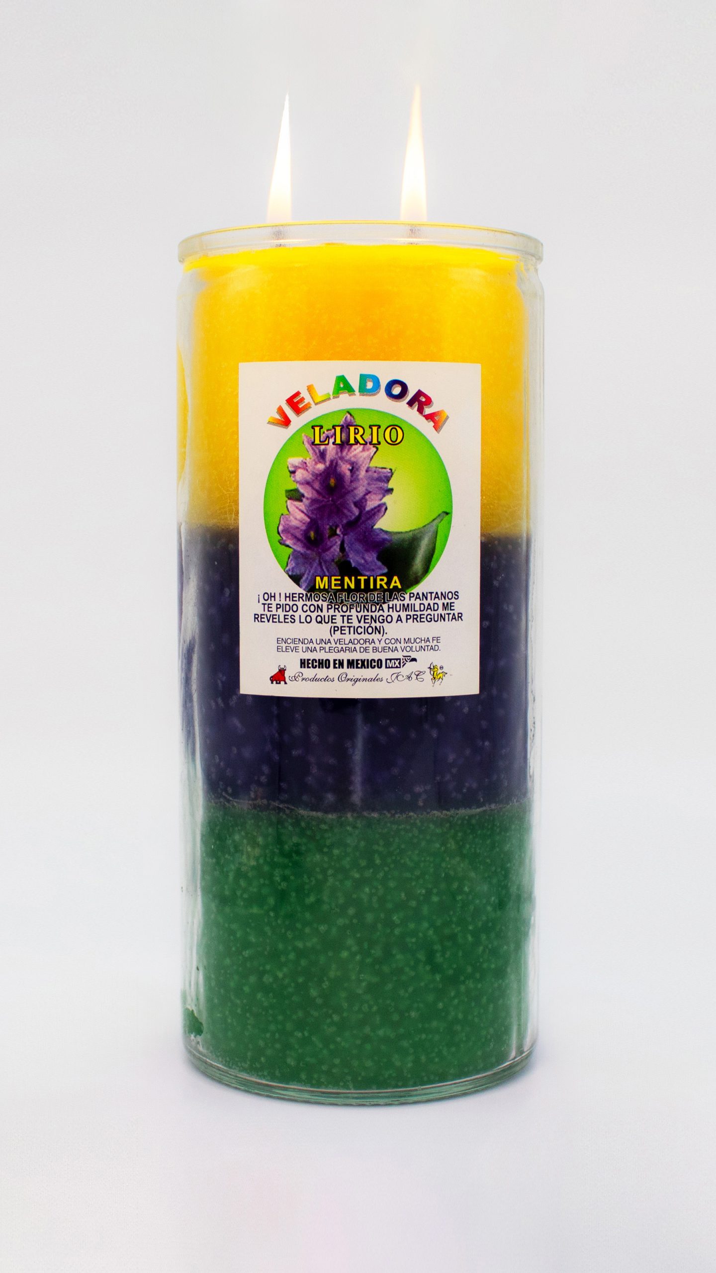 LIRIO - Veladora Aroma - Jumbo