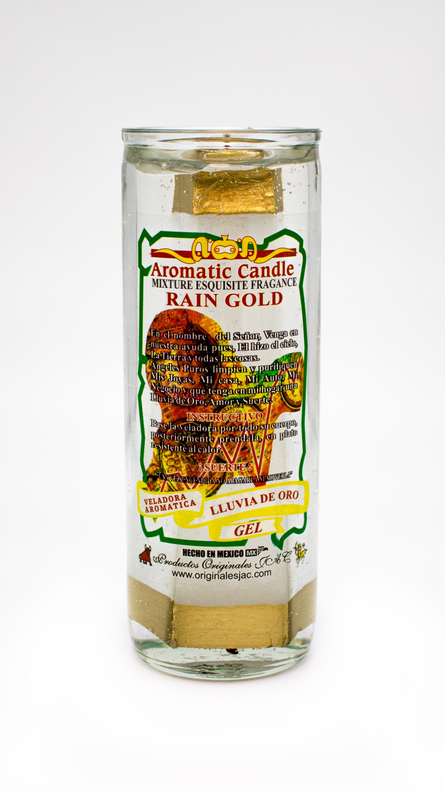 LLUVIA DE ORO - Veladora Gel