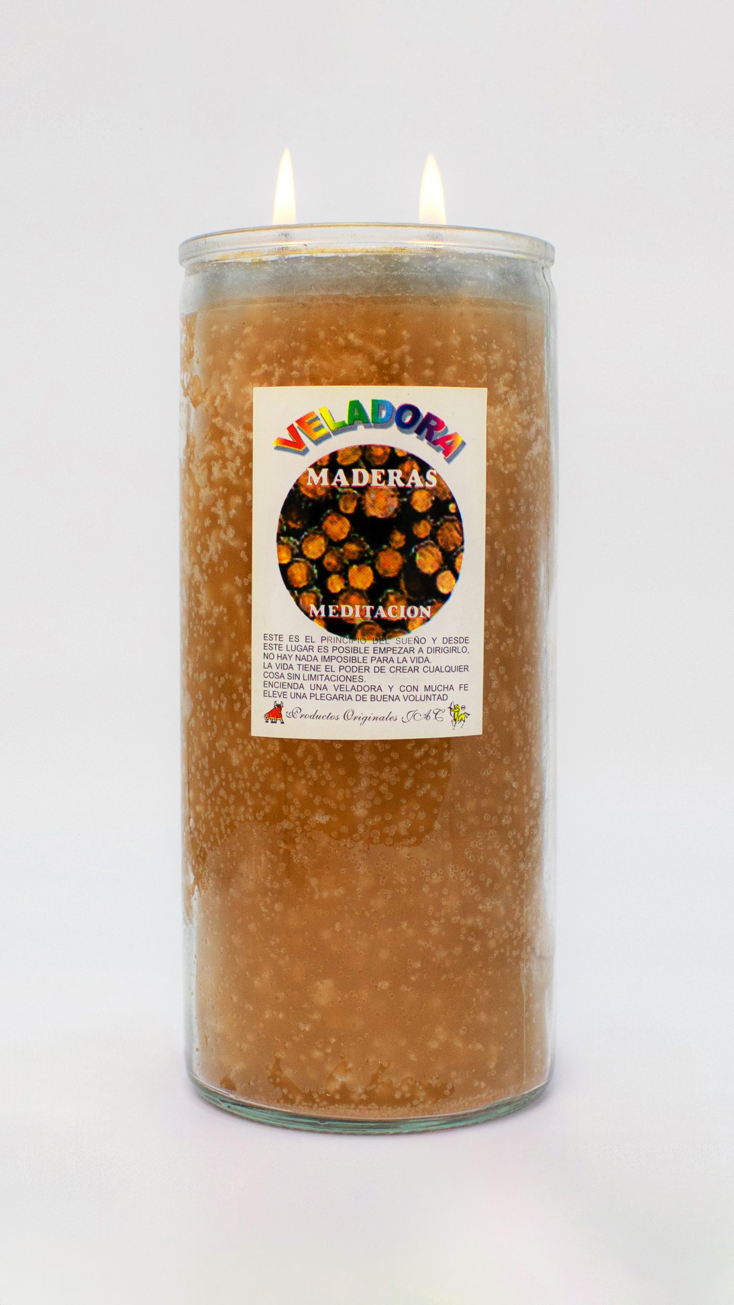 MADERAS - Veladora Aroma - Jumbo