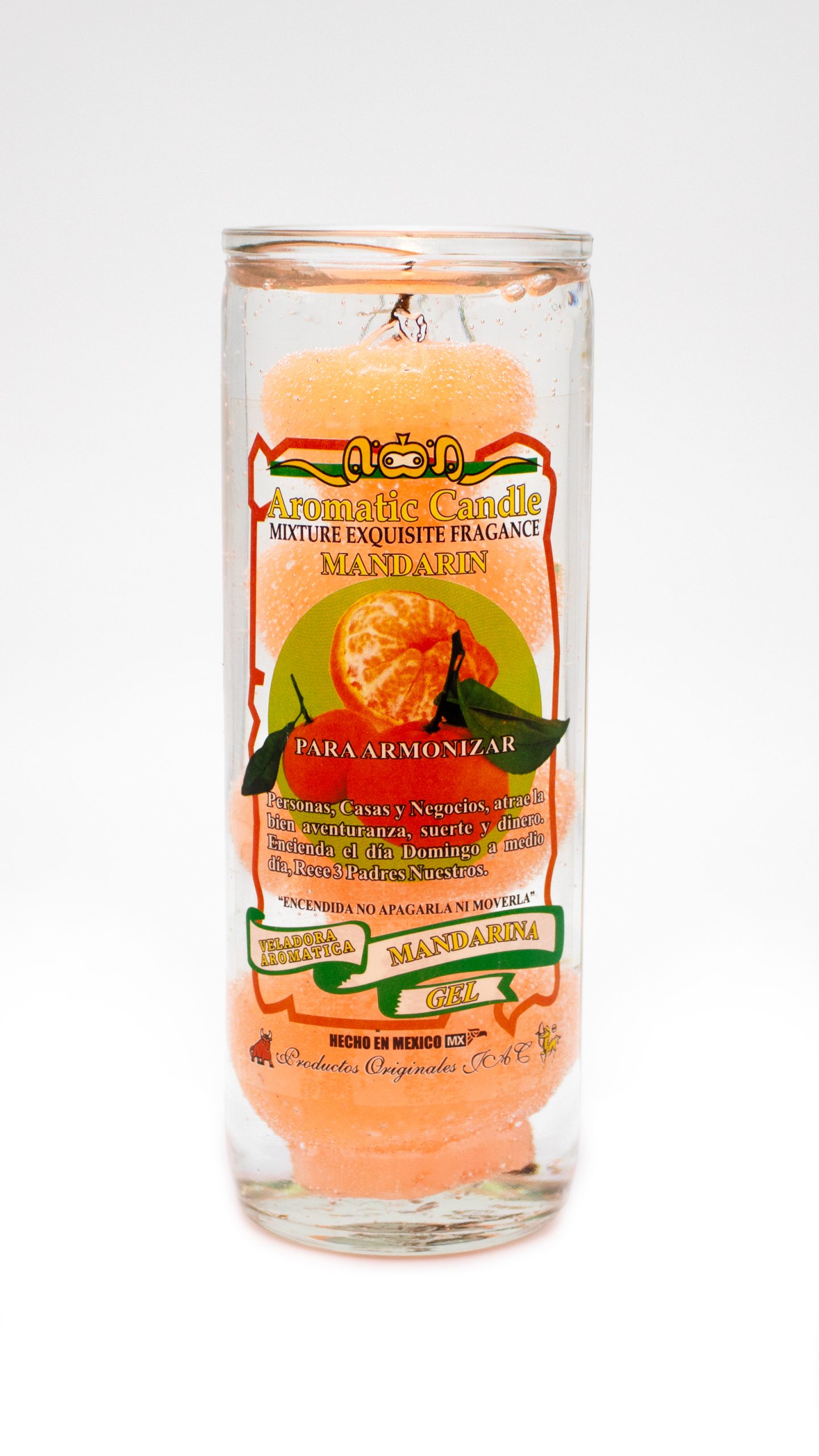 MANDARINA - Veladora Gel