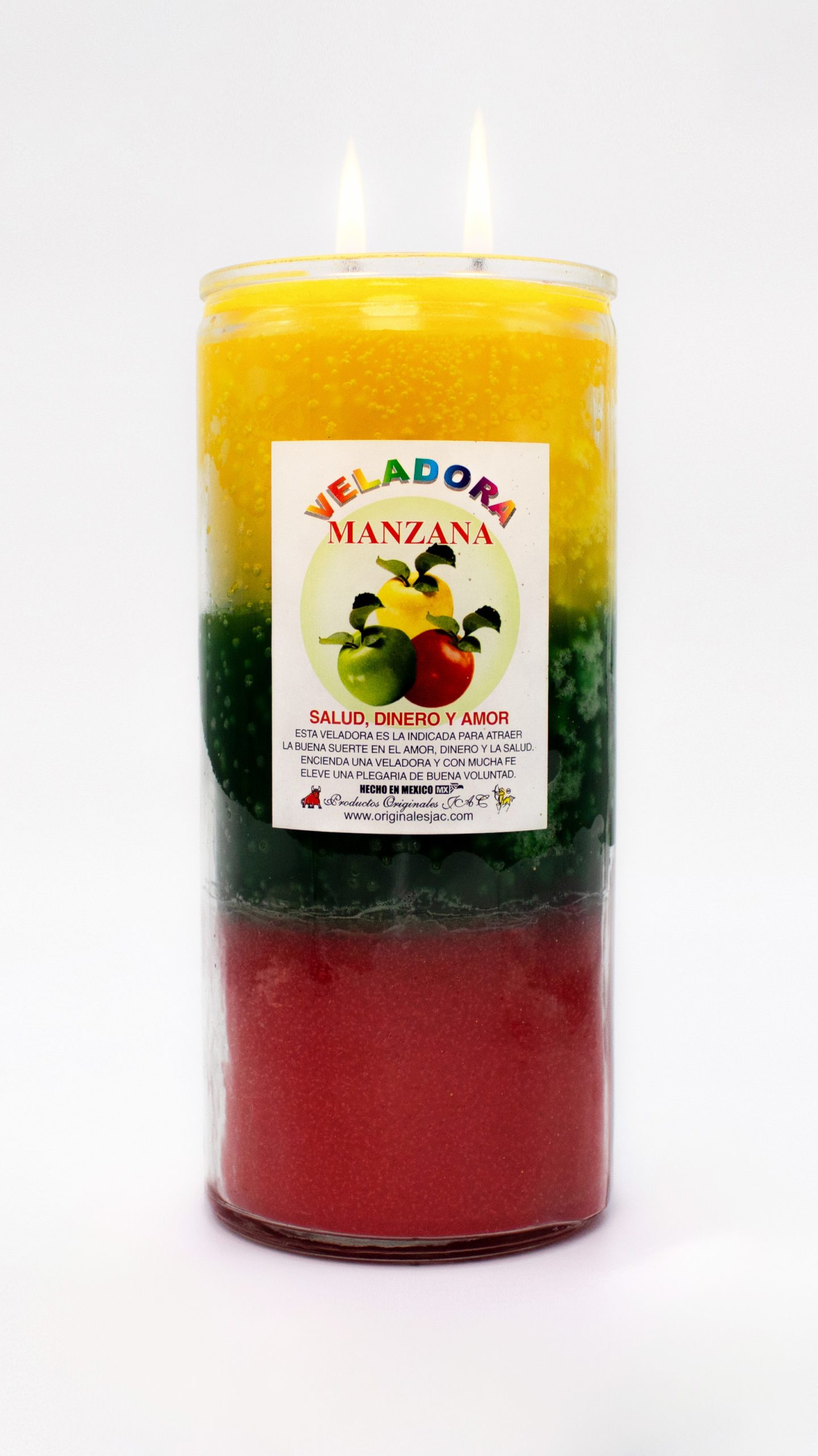 MANZANA - Veladora Aroma - Jumbo