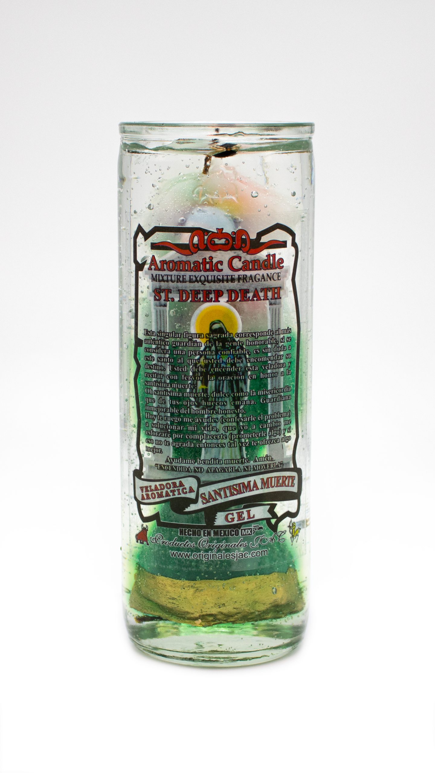SANTISIMA MUERTE 19 - Veladora Gel