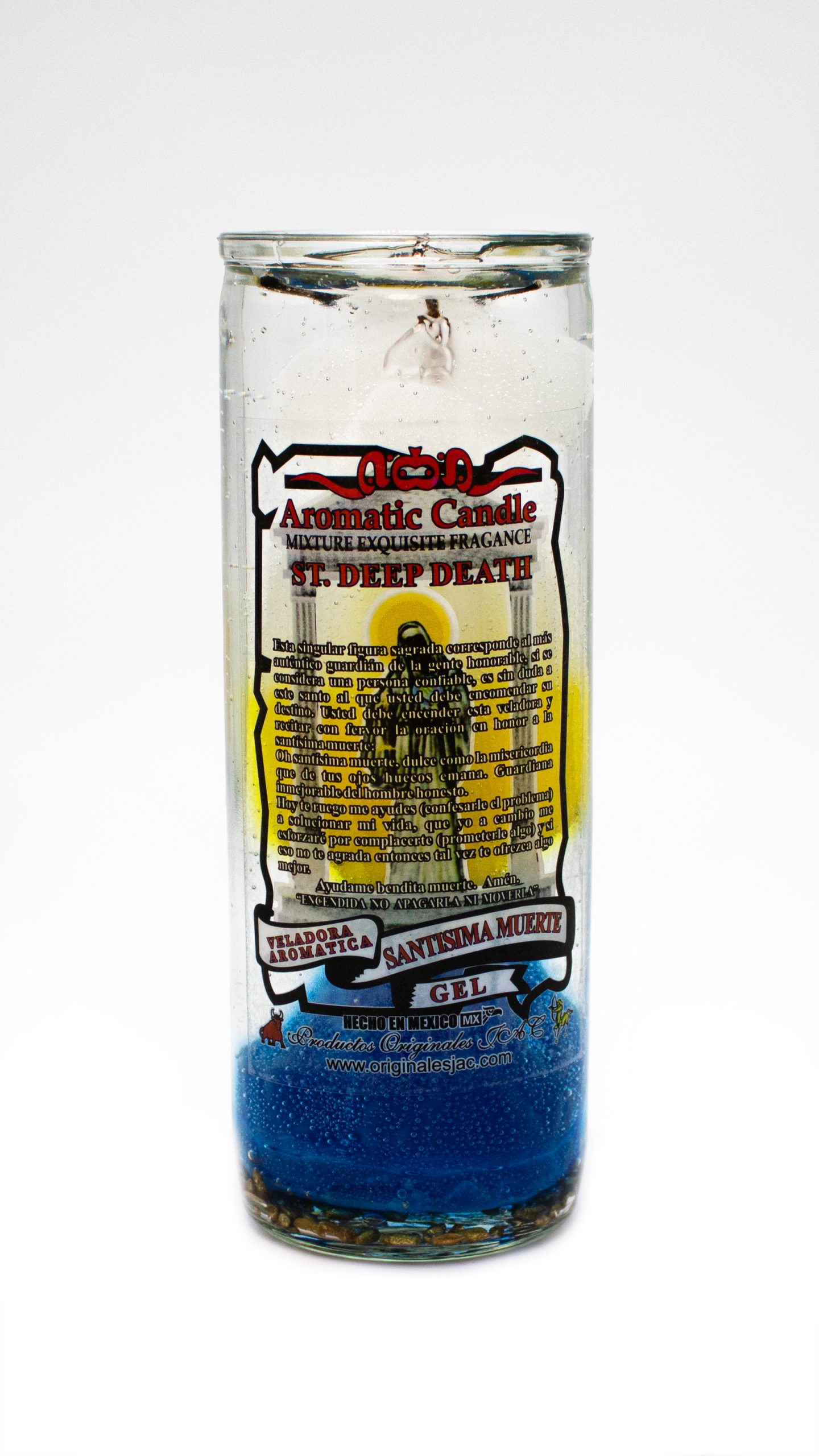 SANTISIMA MUERTE 23 - Veladora Gel