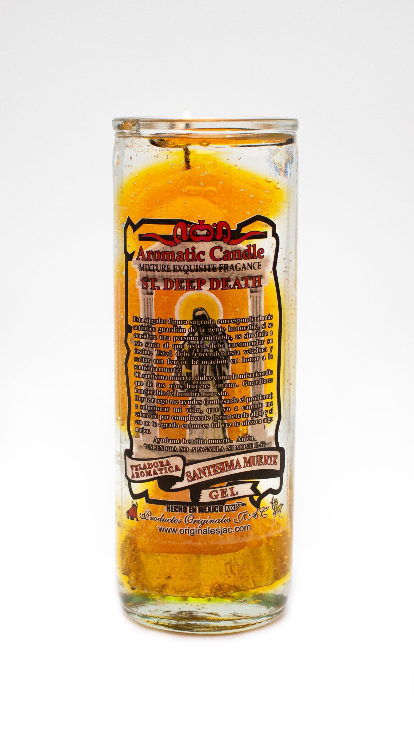 SANTISIMA MUERTE 12B - Veladora Gel