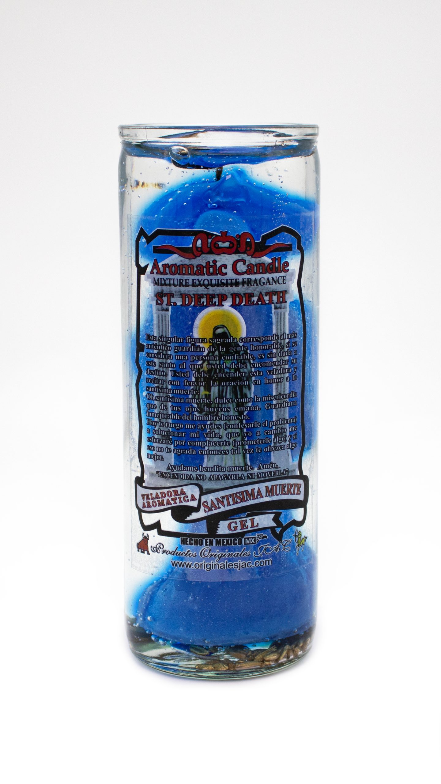 SANTISIMA MUERTE 21 - Veladora Gel