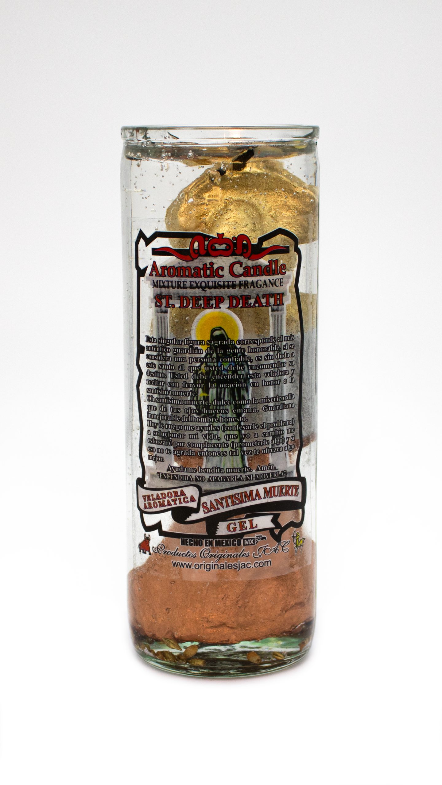 SANTISIMA MUERTE 22 - Veladora Gel