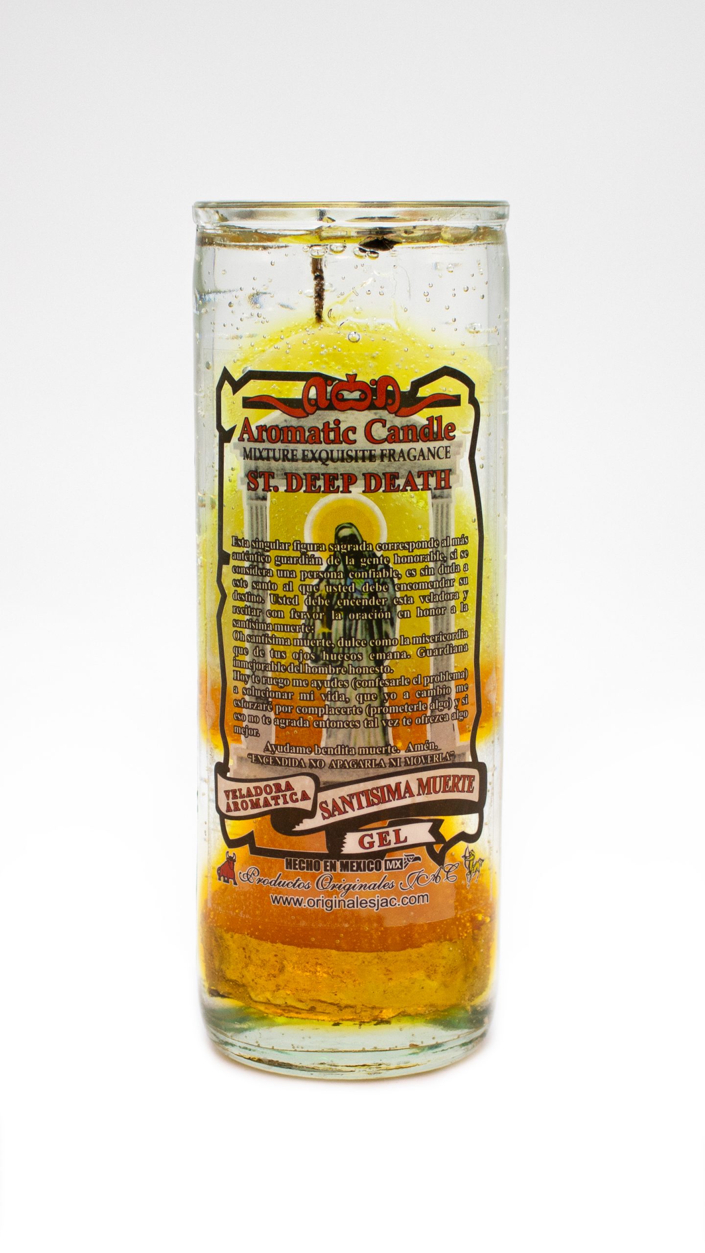 SANTISIMA MUERTE 12 - Veladora Gel