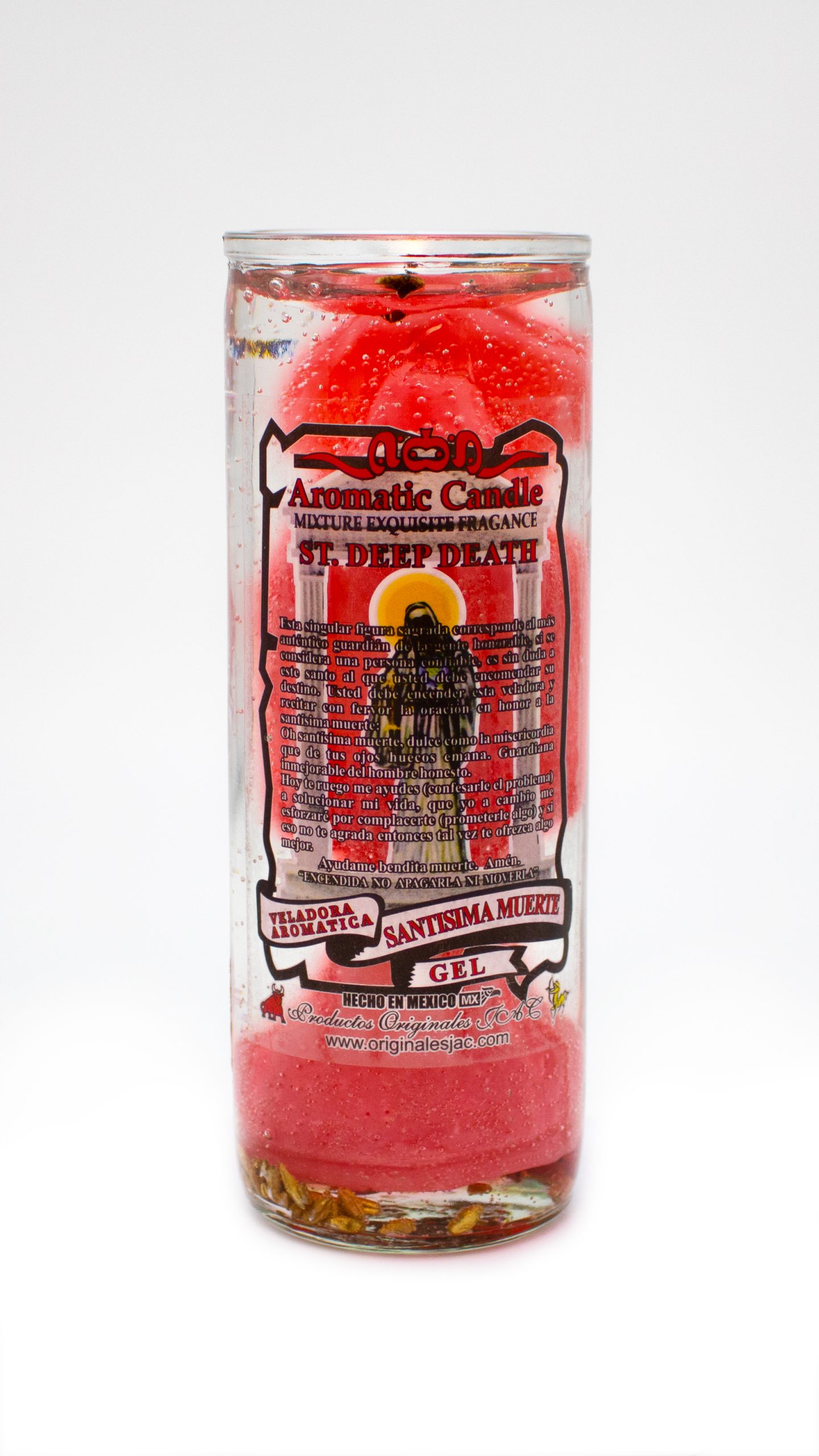 SANTISIMA MUERTE 17 - Veladora Gel