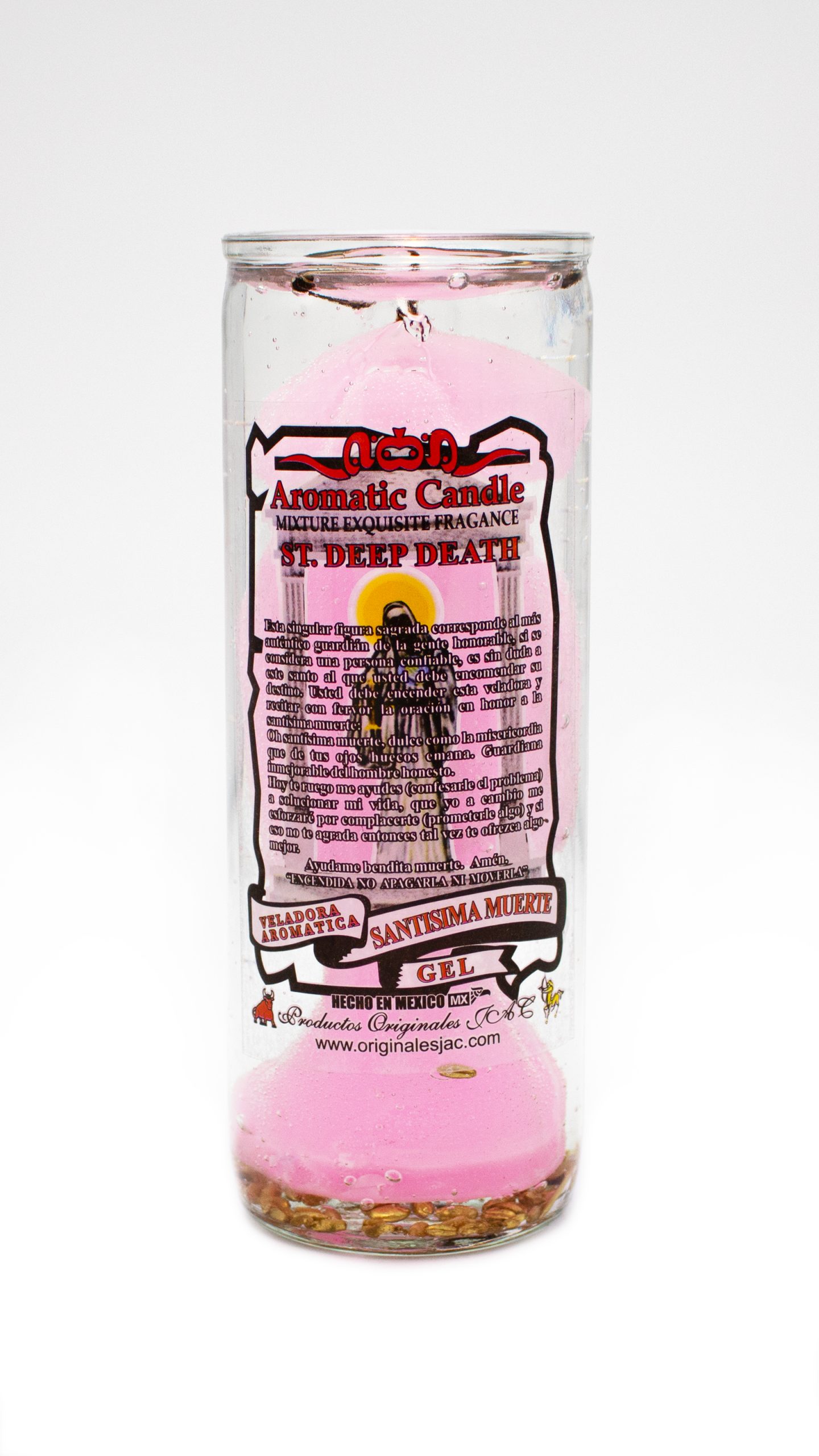 SANTISIMA MUERTE 20 - Veladora Gel