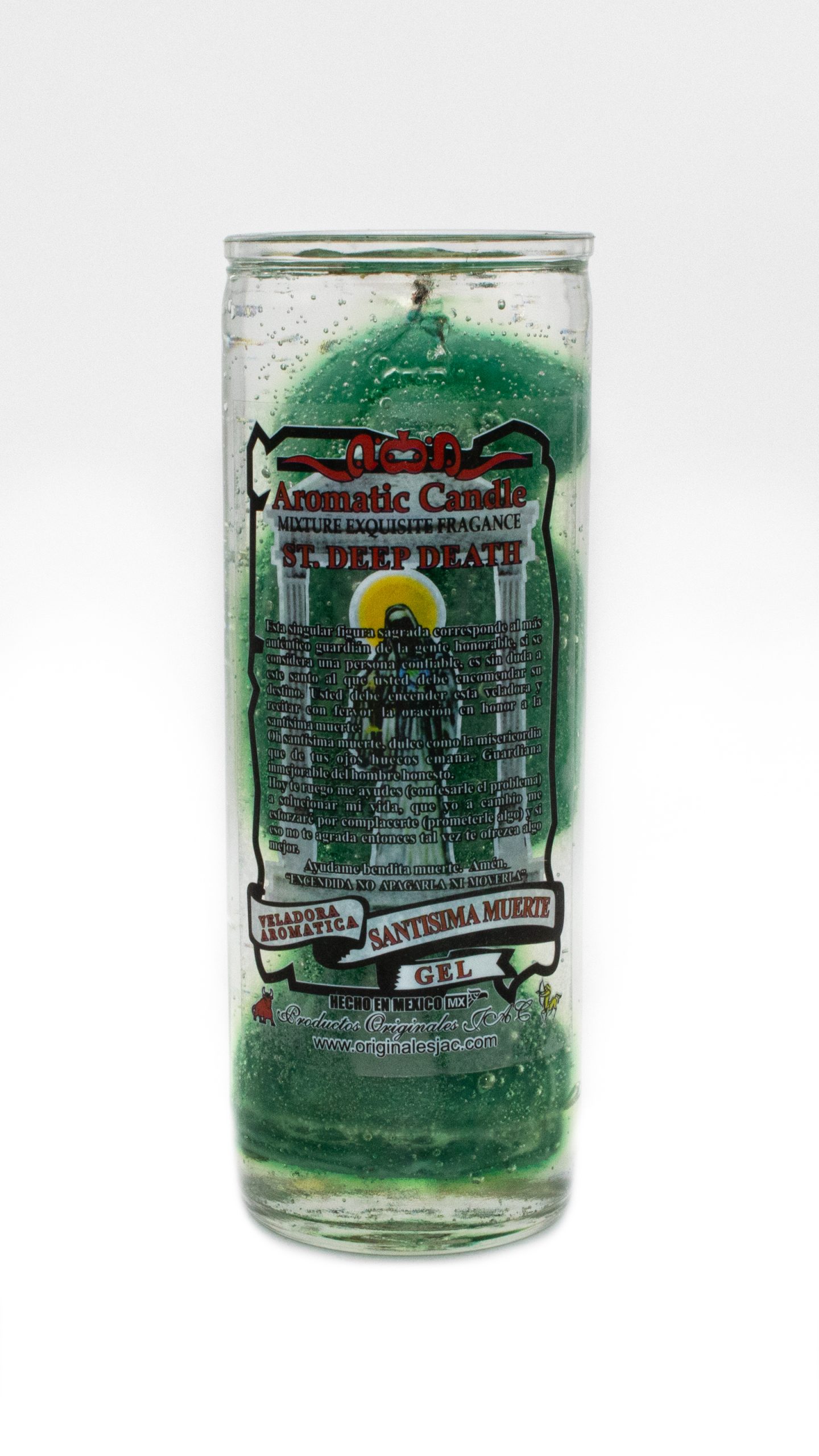 SANTISIMA MUERTE 16 - Veladora Gel