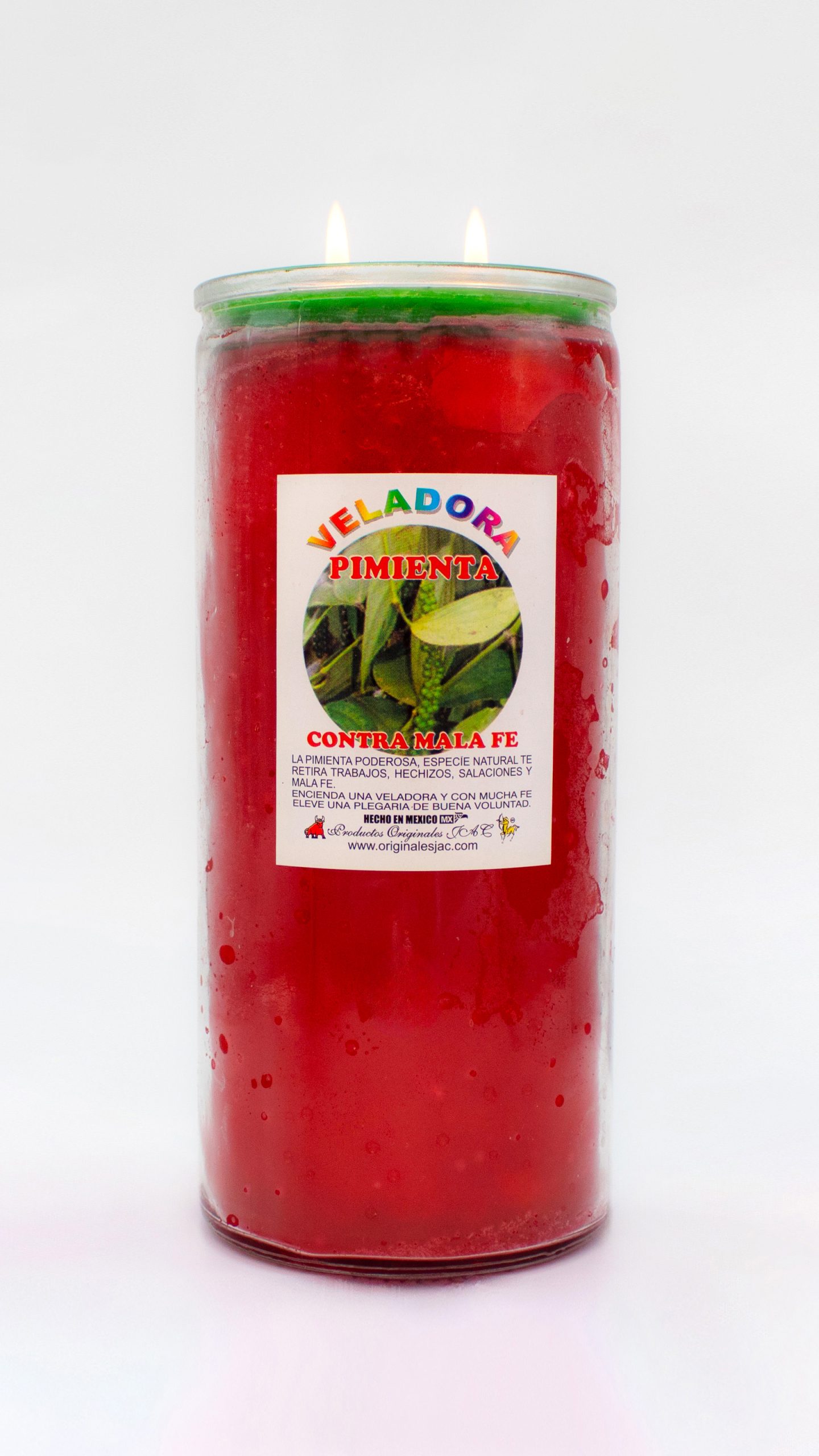 PIMIENTA - Veladora Aroma - Jumbo