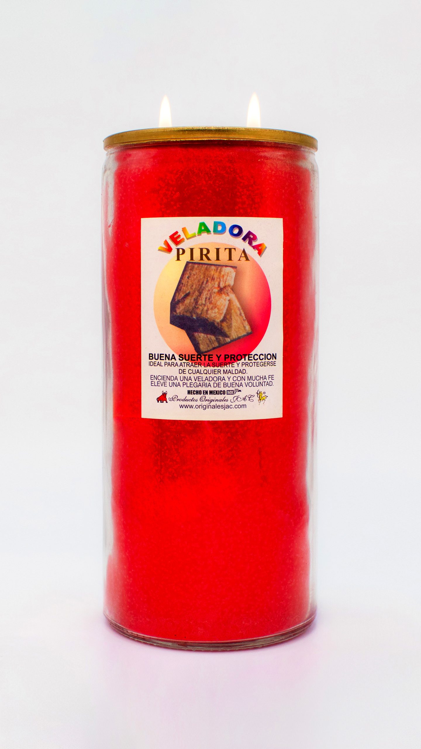 PIRITA - Veladora Aroma - Jumbo