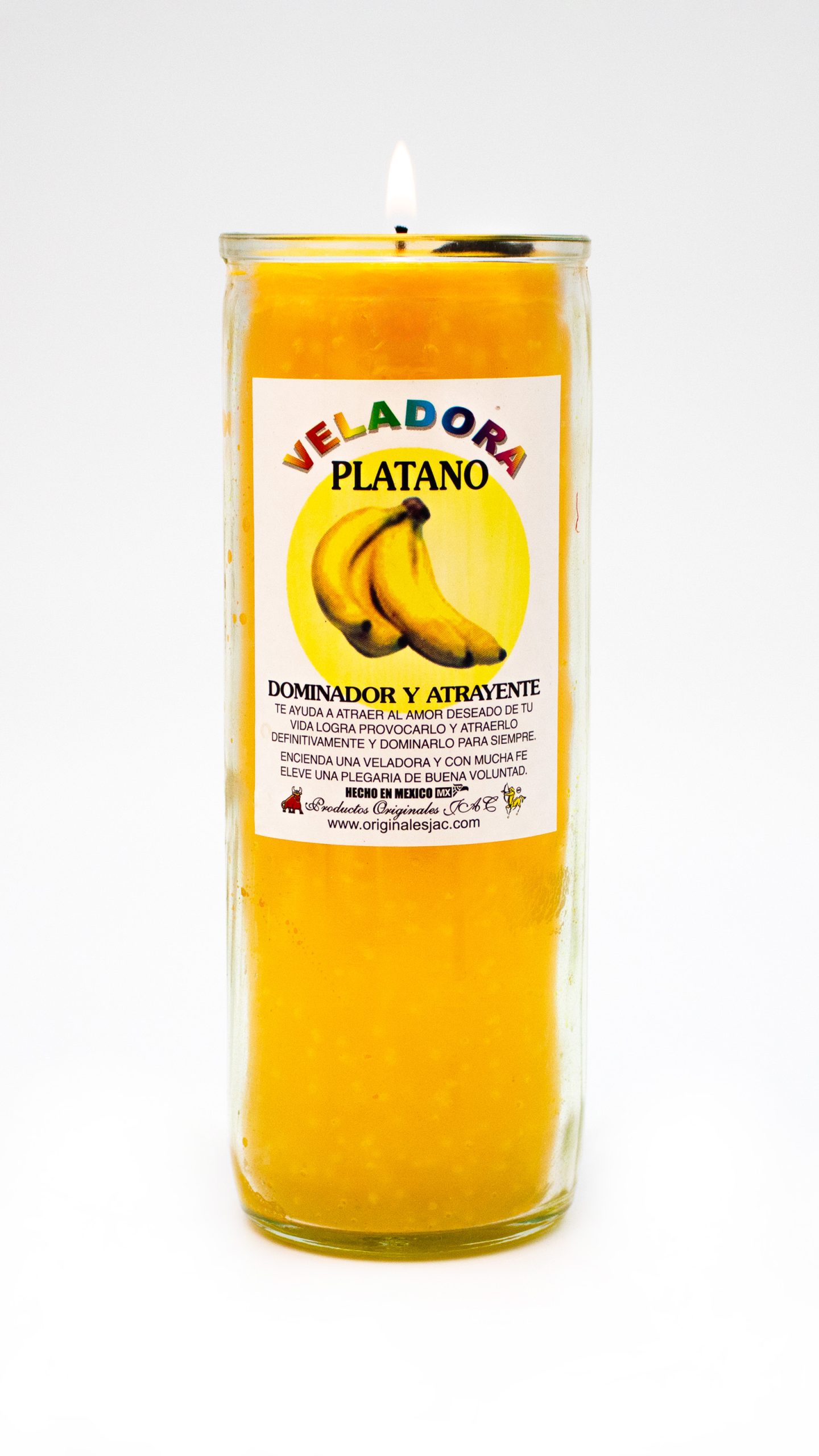 PLATANO - Veladora Aroma