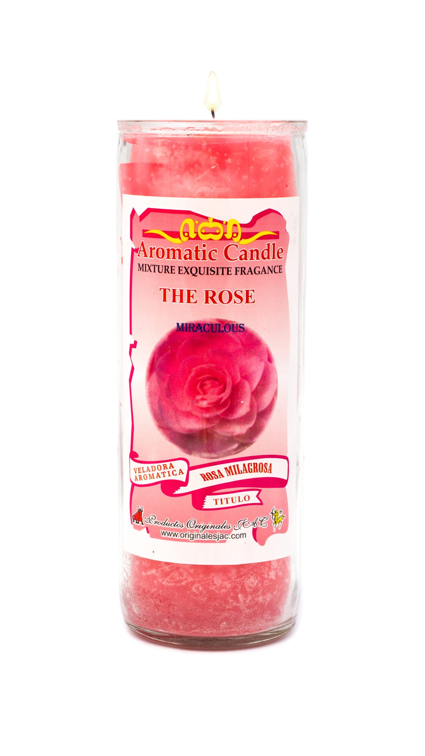 ROSA MILAGROSA 2 - Veladora Titulo