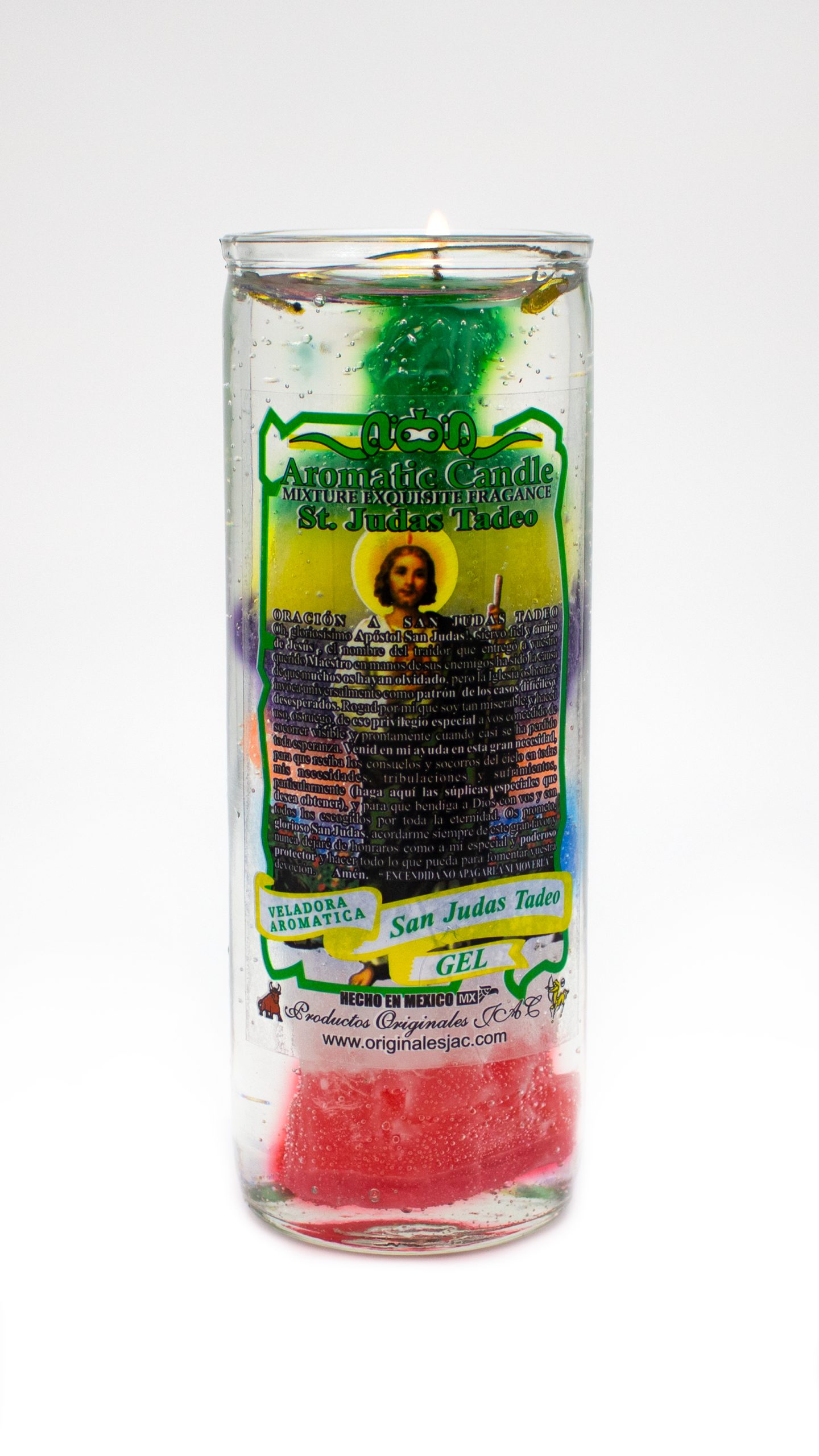 SAN JUDAS TADEO 7 COLORES - Veladora Gel