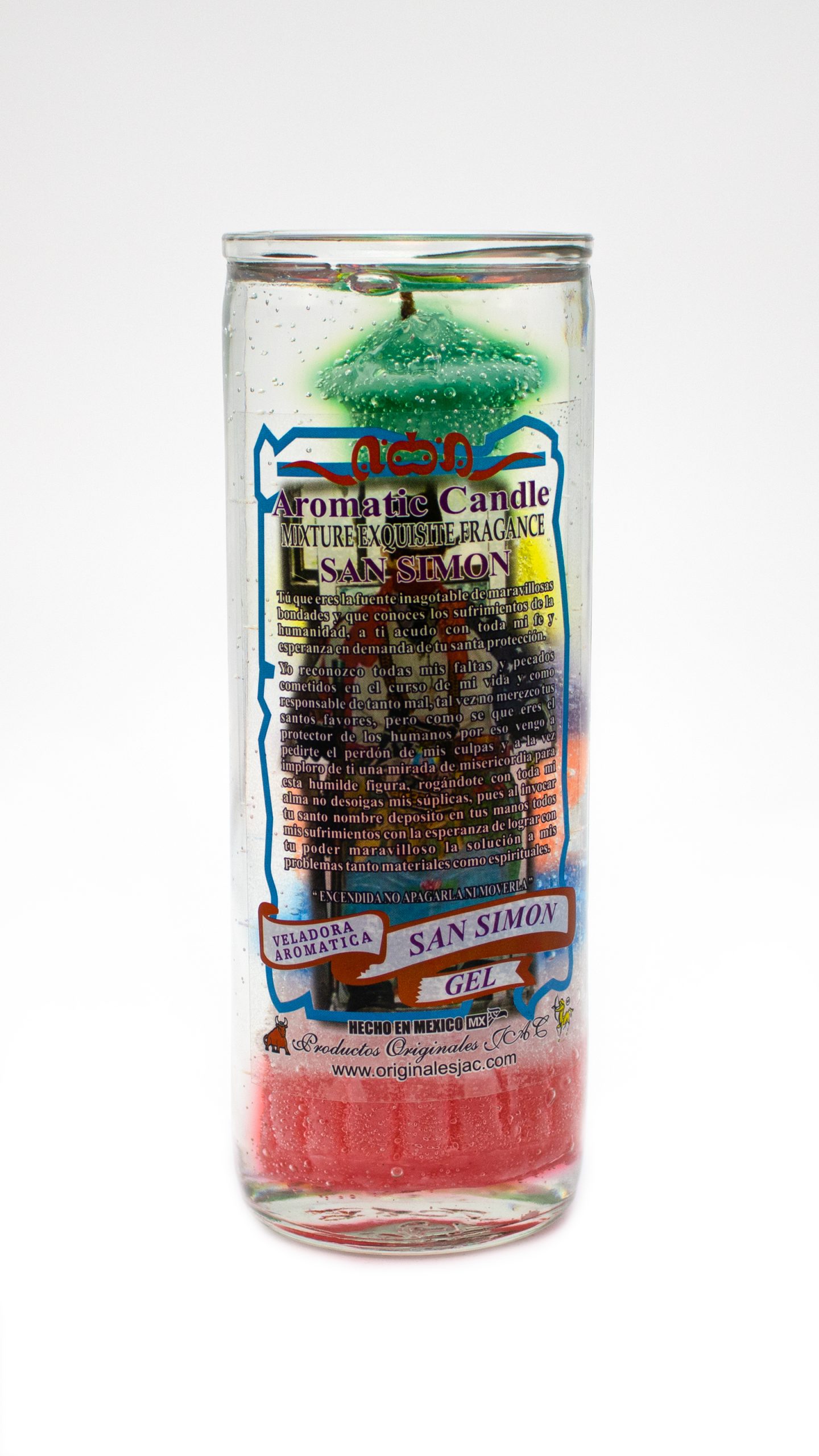 SAN SIMON - Veladora Gel