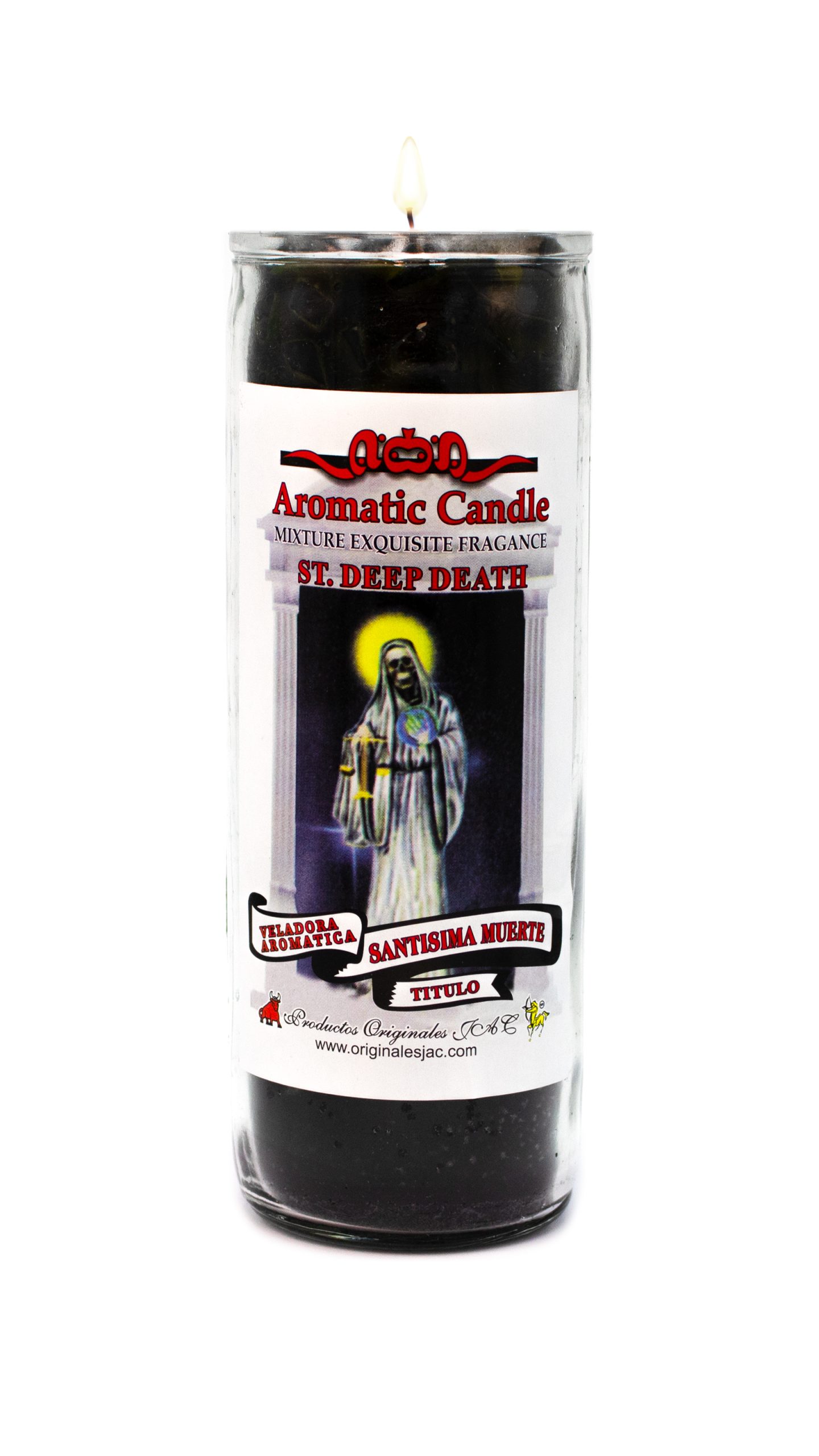 SANTISIMA MUERTE 10 - Veladora Titulo
