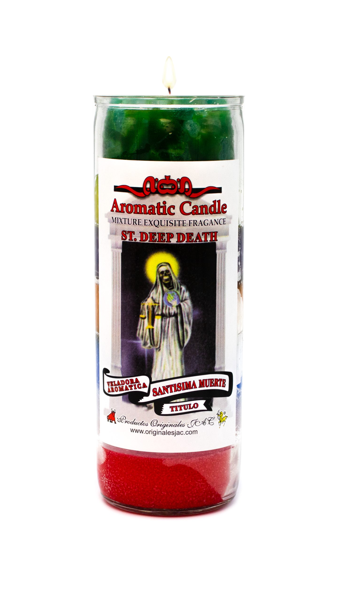 SANTISIMA MUERTE - Veladora Titulo