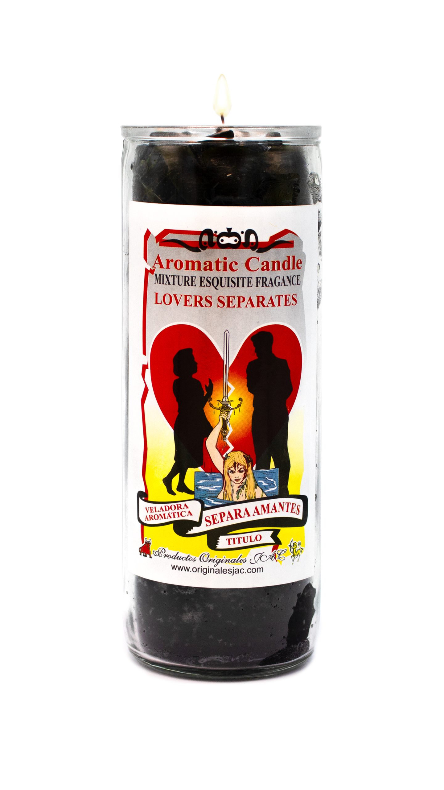 SEPARA AMANTES - Veladora Titulo
