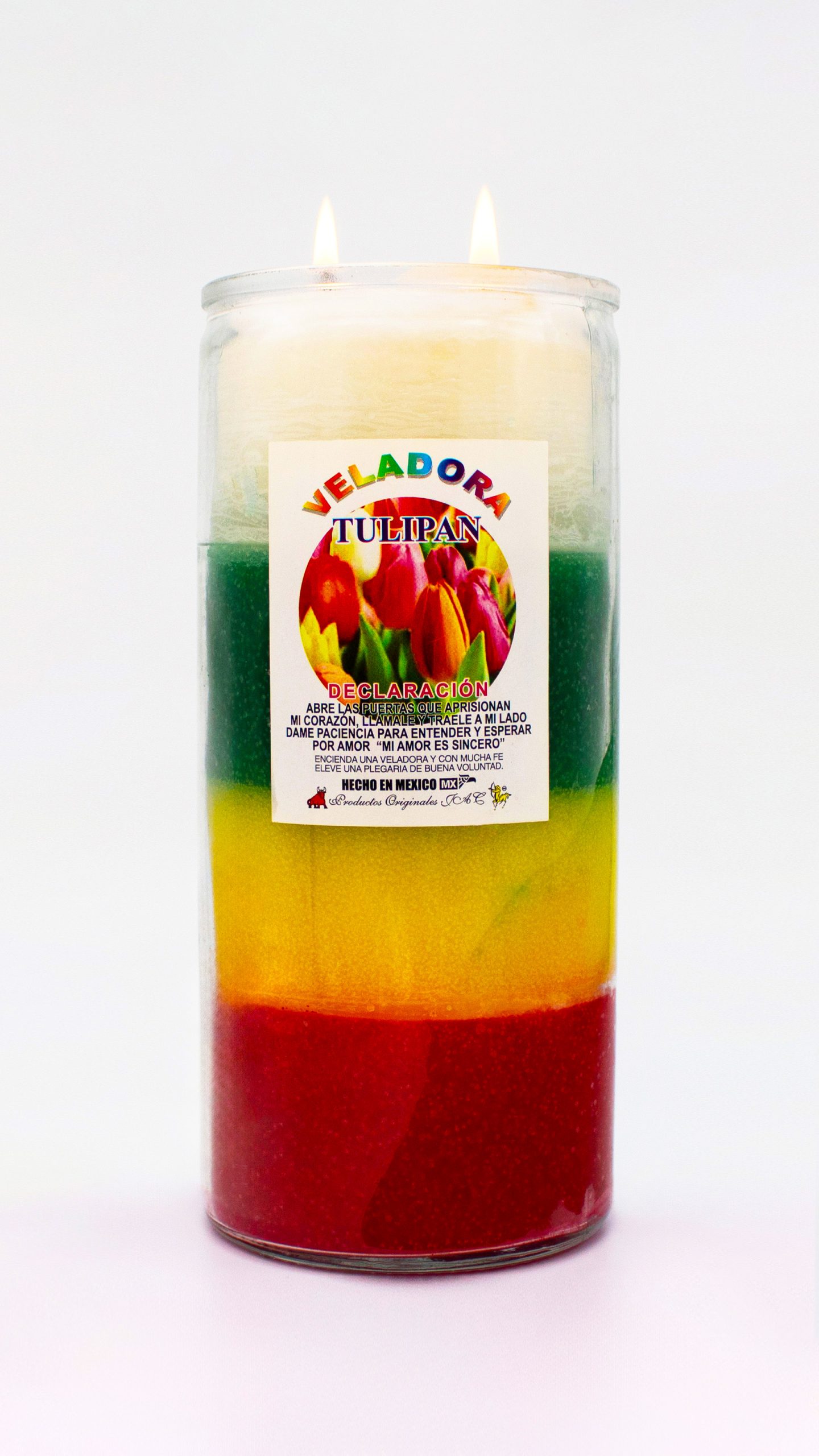 TULIPAN - Veladora Aroma - Jumbo