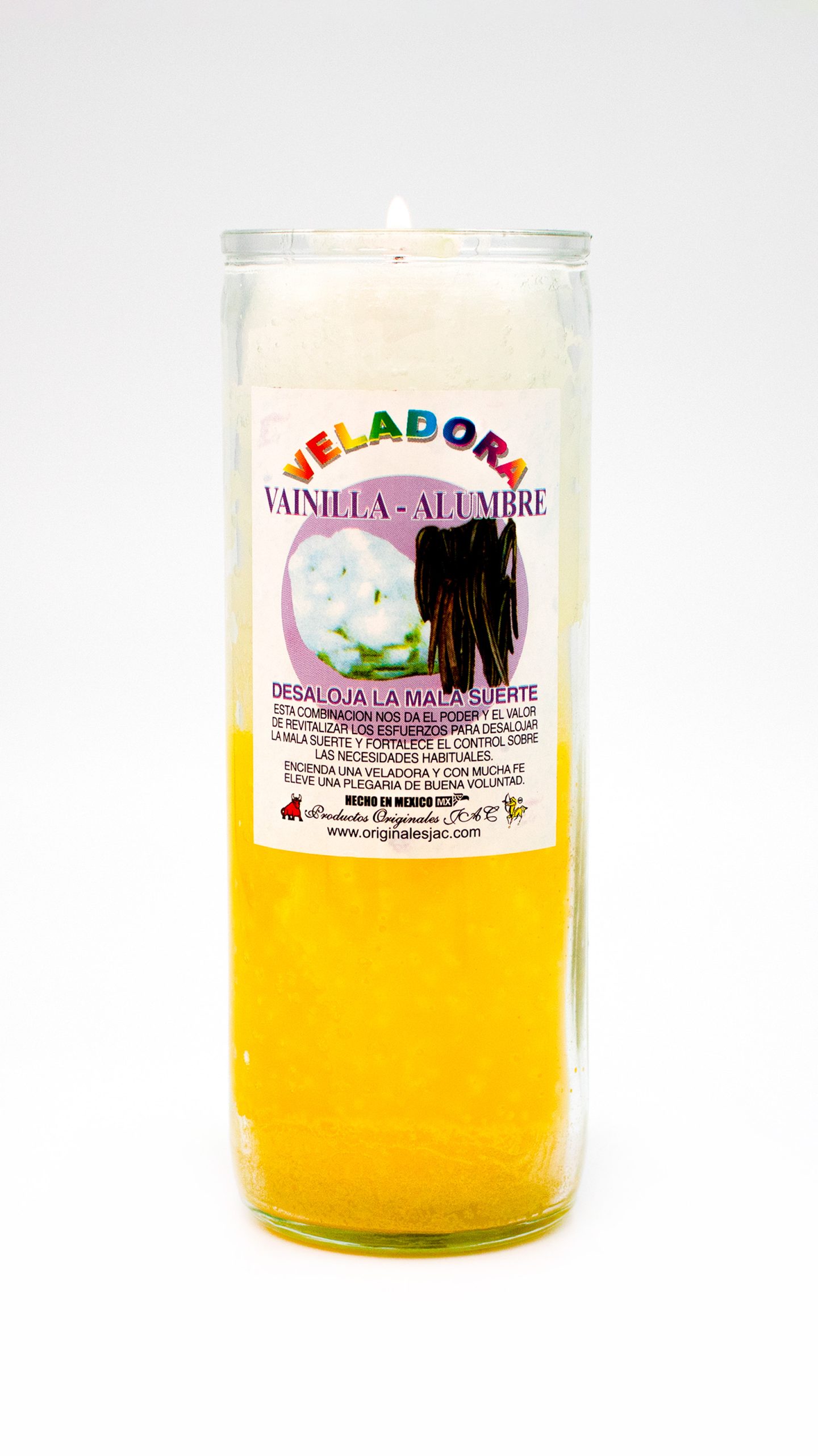 VAINILLA - ALUMBRE - Veladora Aroma