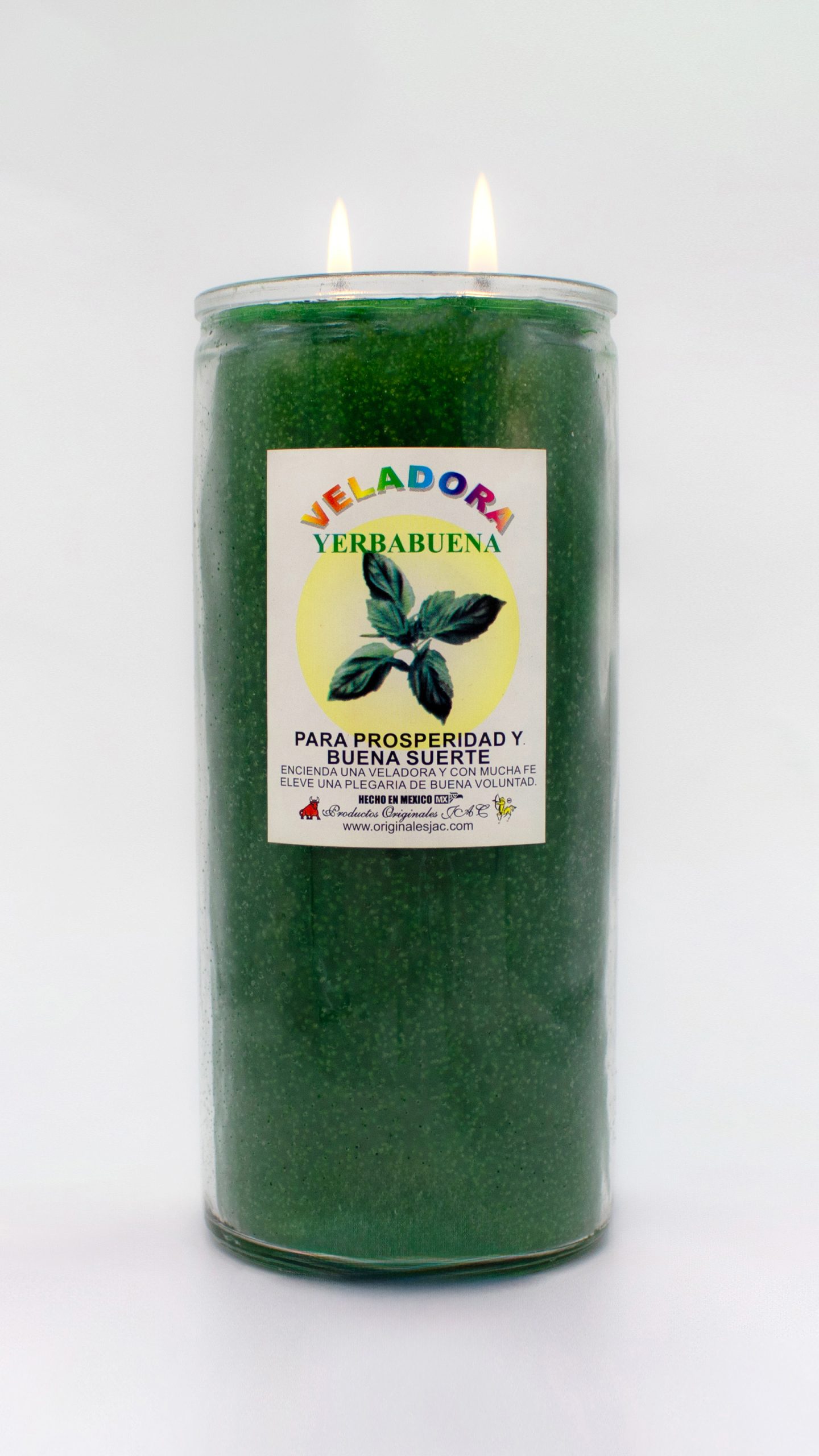 YERBABUENA - Veladora Aroma - Jumbo