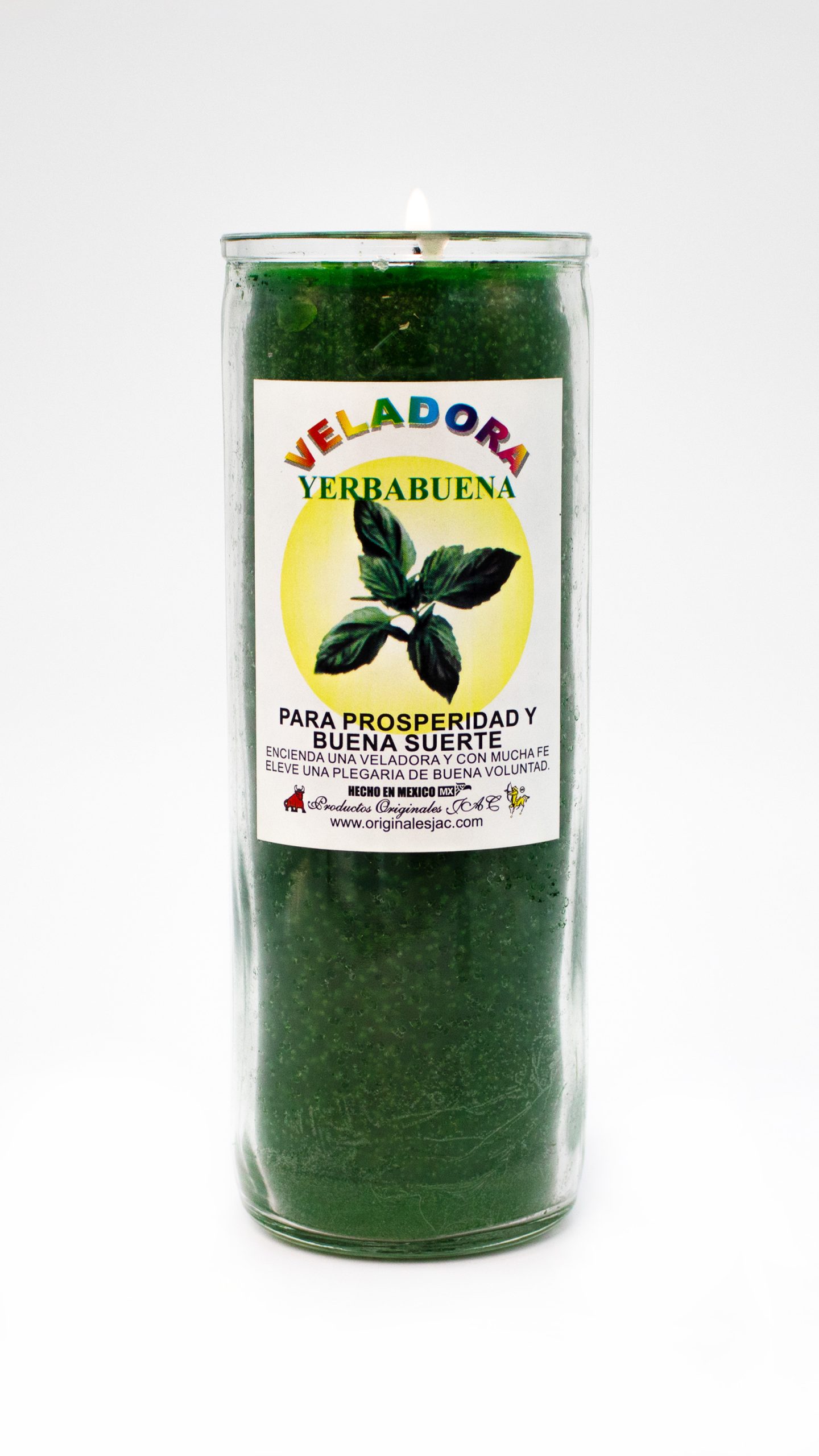 YERBABUENA - Veladora Aroma