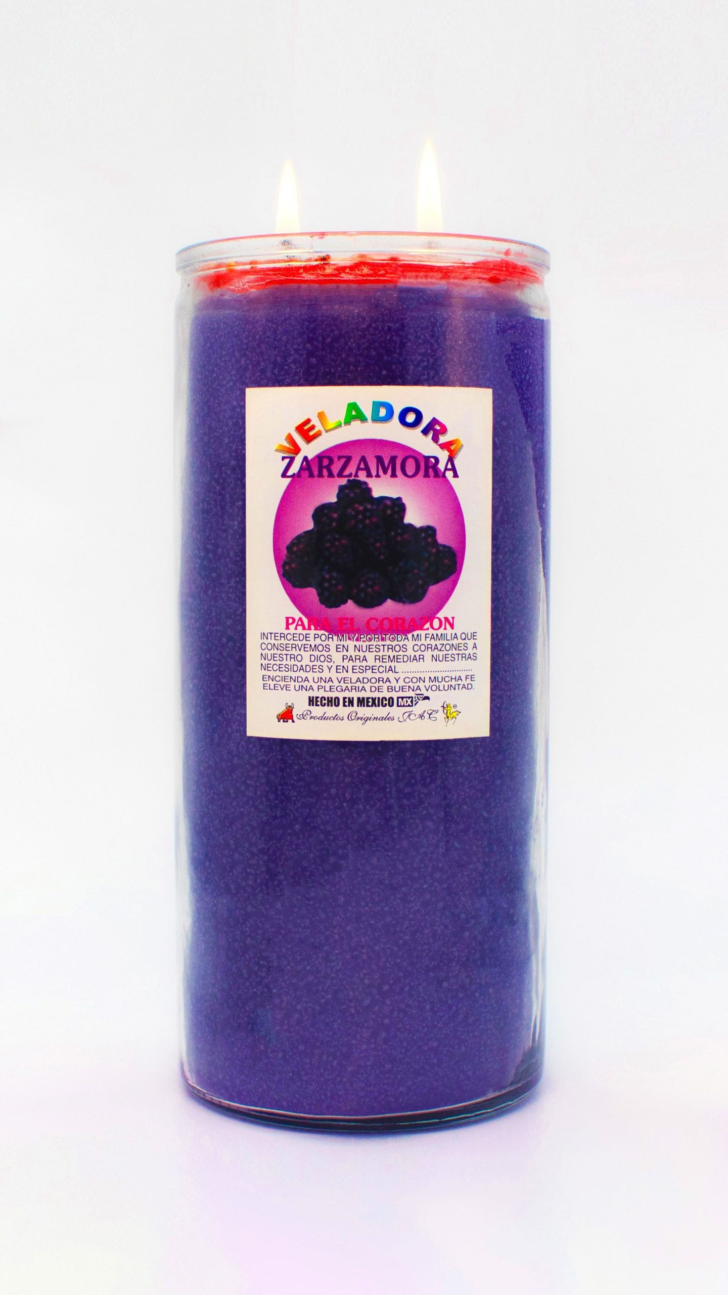 ZARZAMORA - Veladora Aroma - Jumbo